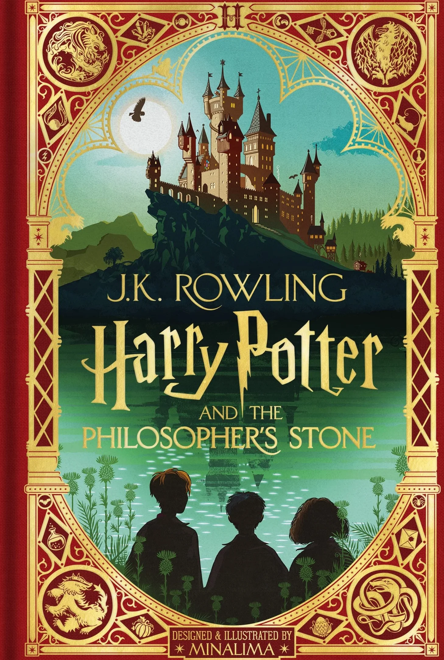 Harry Potter 1 and the Philosopher's Stone. MinaLima Edition: Minalima Illustrated Edition: A sumptuously illustrated gift book with magical interactive surprises