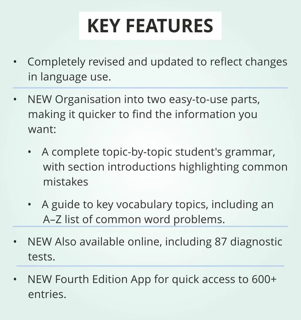 Practical English Usage, 4th edition: International Edition (without online access): Michael Swan's guide to problems in English