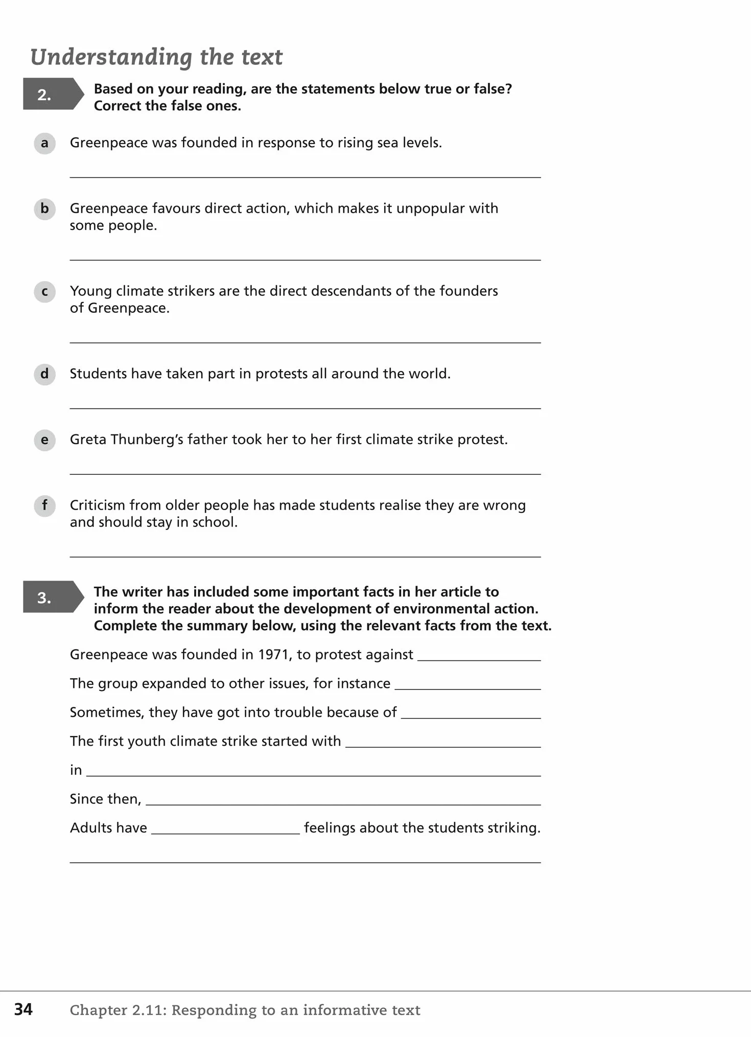 Lower Secondary English Workbook: Stage 7