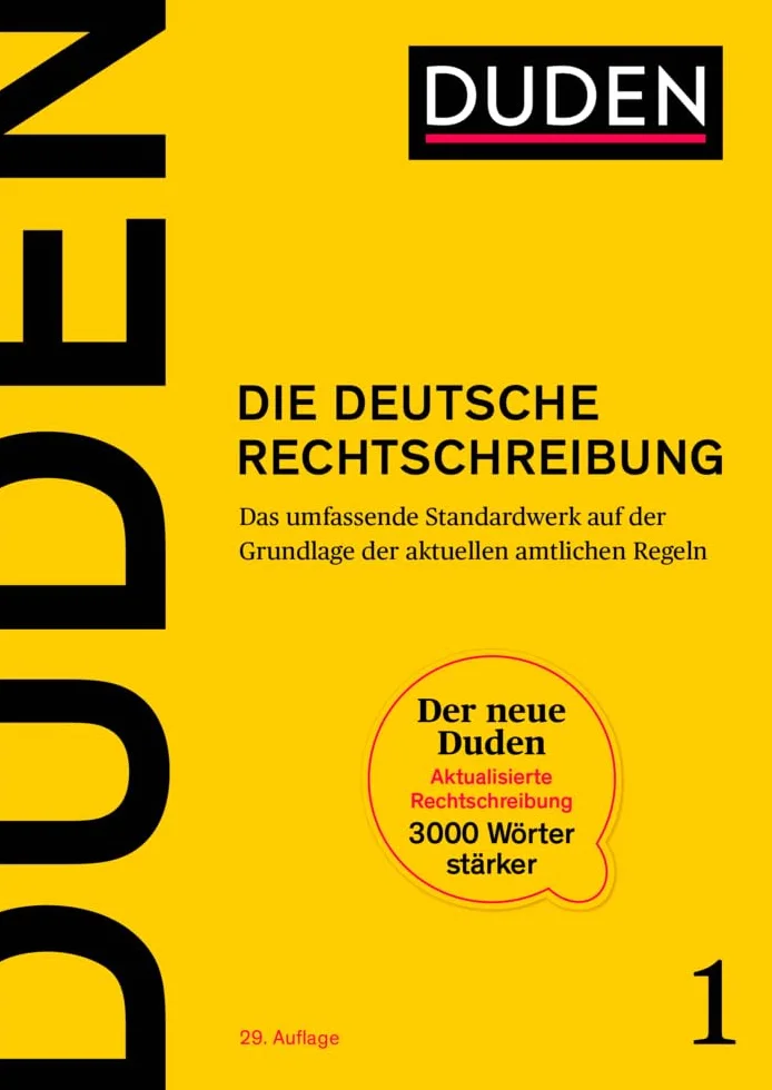 Duden - Die deutsche Rechtschreibung: Das umfassende Standardwerk auf der Grundlage der aktuellen amtlichen Regeln 2024: 1