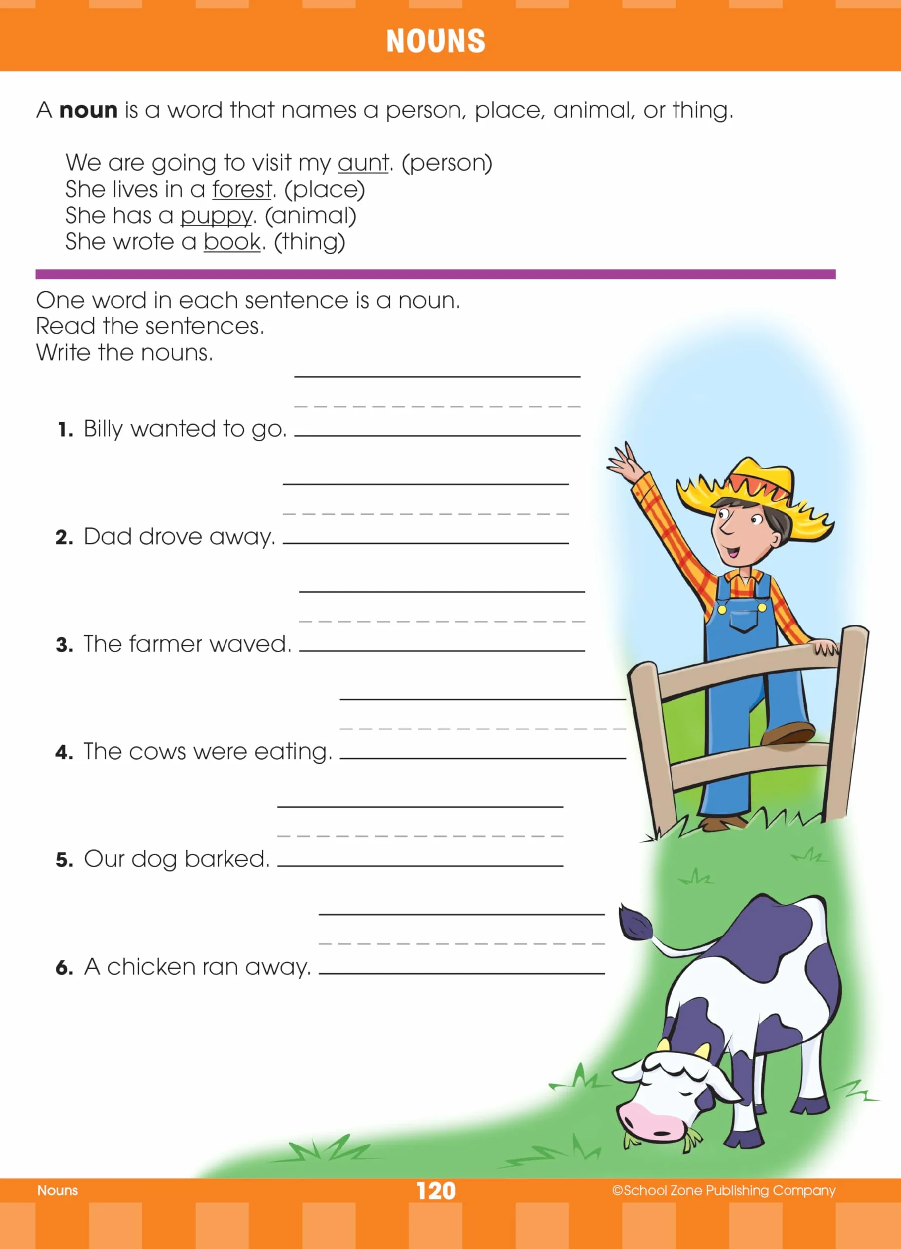 School Zone Big First Grade Workbook
