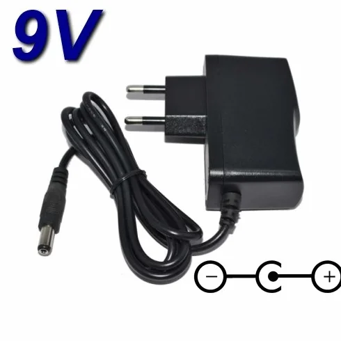 Top ChargEUR ® Zasilacz ładowarka 9 V do domowego trenera opieki zamiennik CYD-0900500E