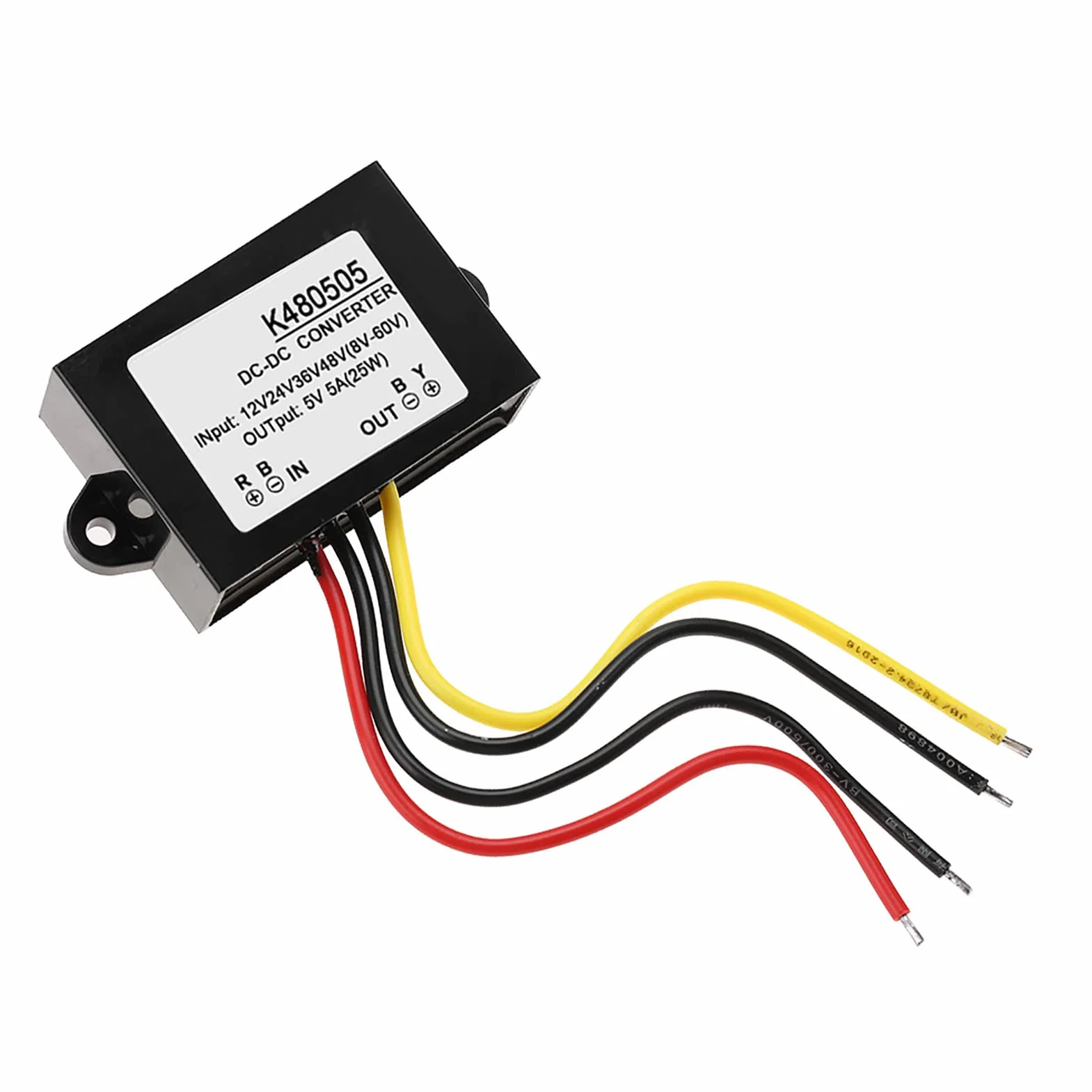 DC-DC zasilacz obniżający napięcie 12V/24V/36V/48V do 5V 5A zasilacz obniżający napięcie