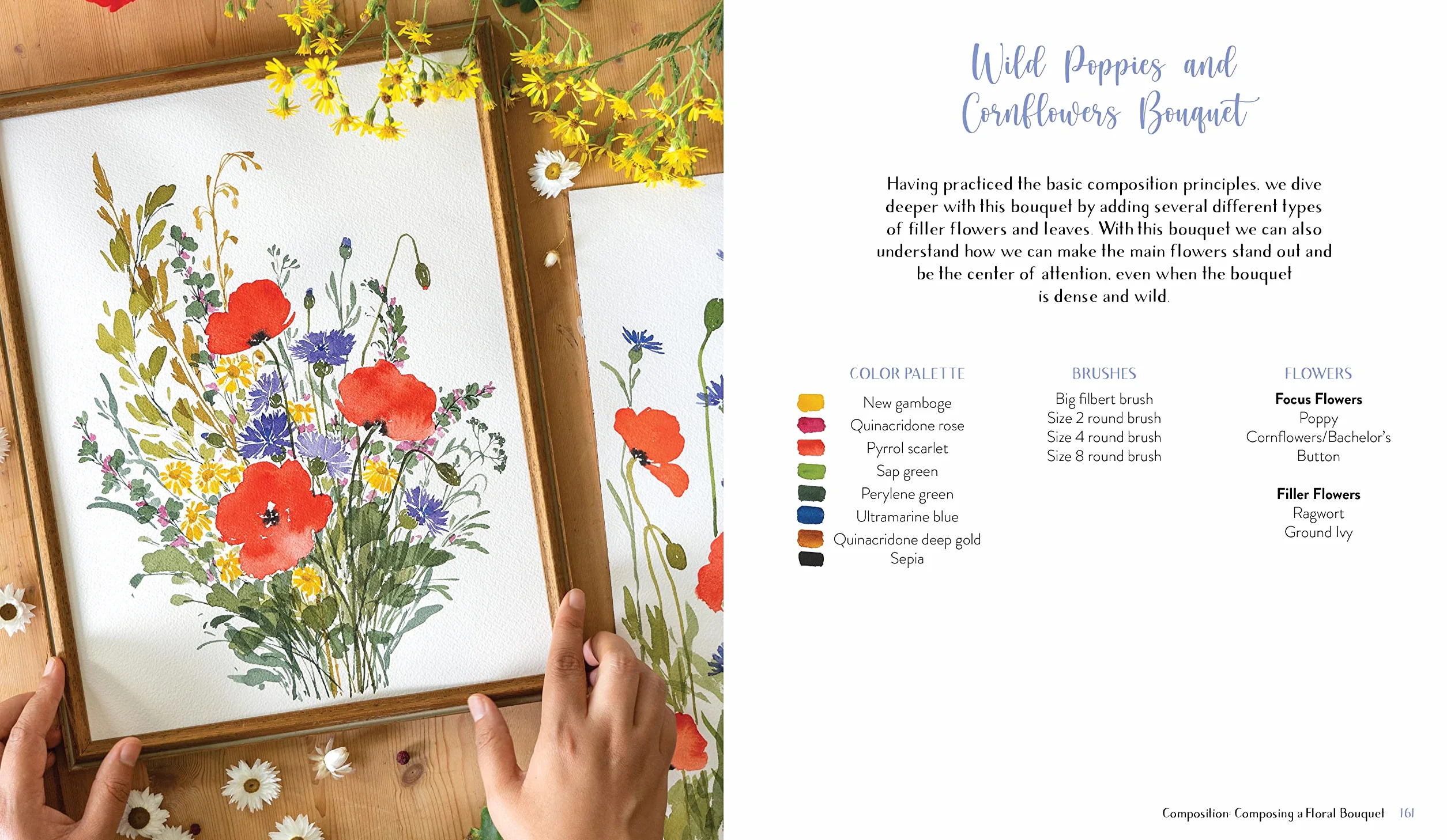Wildflower Watercolor: The Beginner's Guide to Painting Beautiful Florals