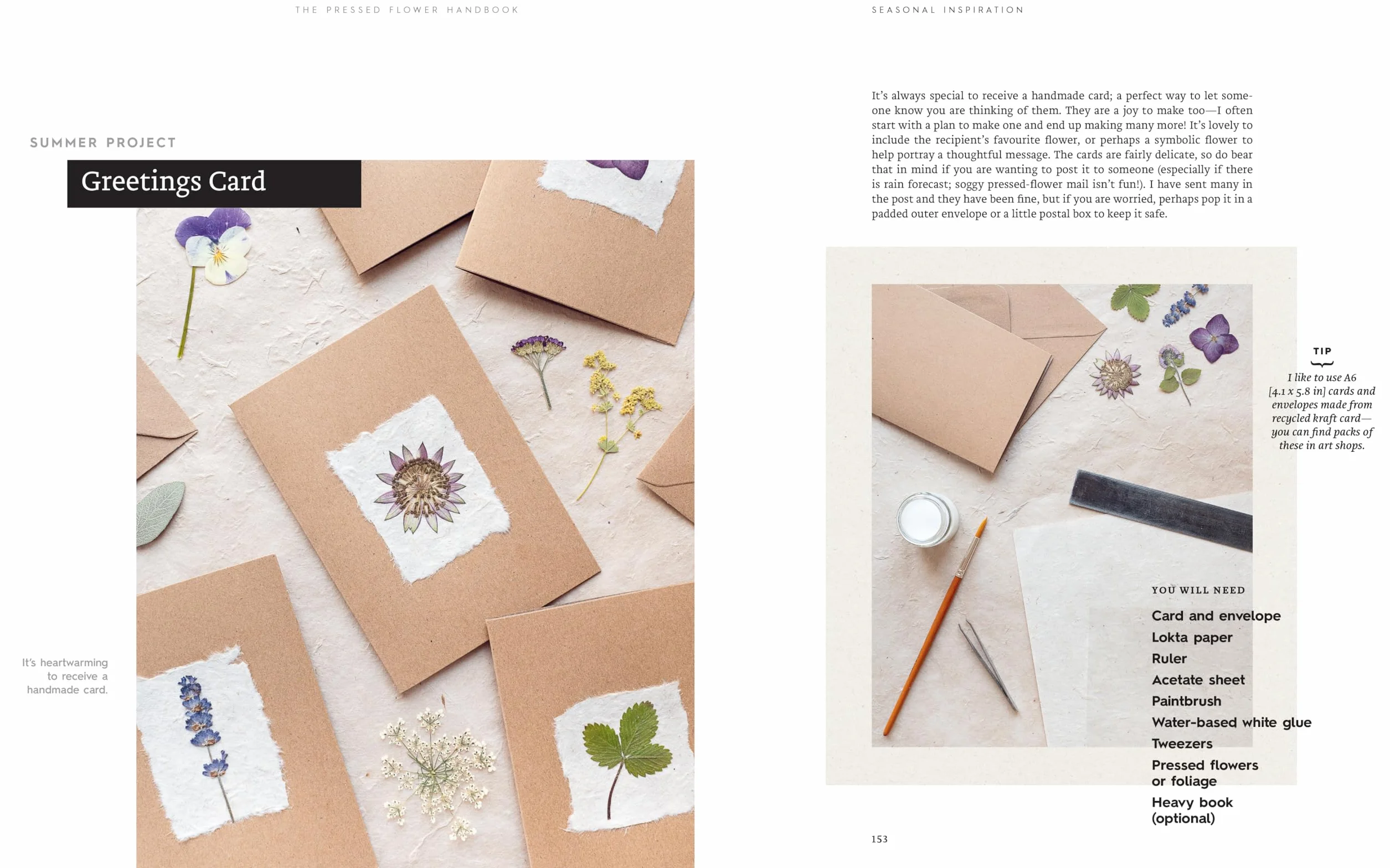 The Pressed Flower Handbook: Simple Methods for Connecting with Nature and Preserving the Beauty of the Garden Through the Seasons - Grow, Gather, Press, Create