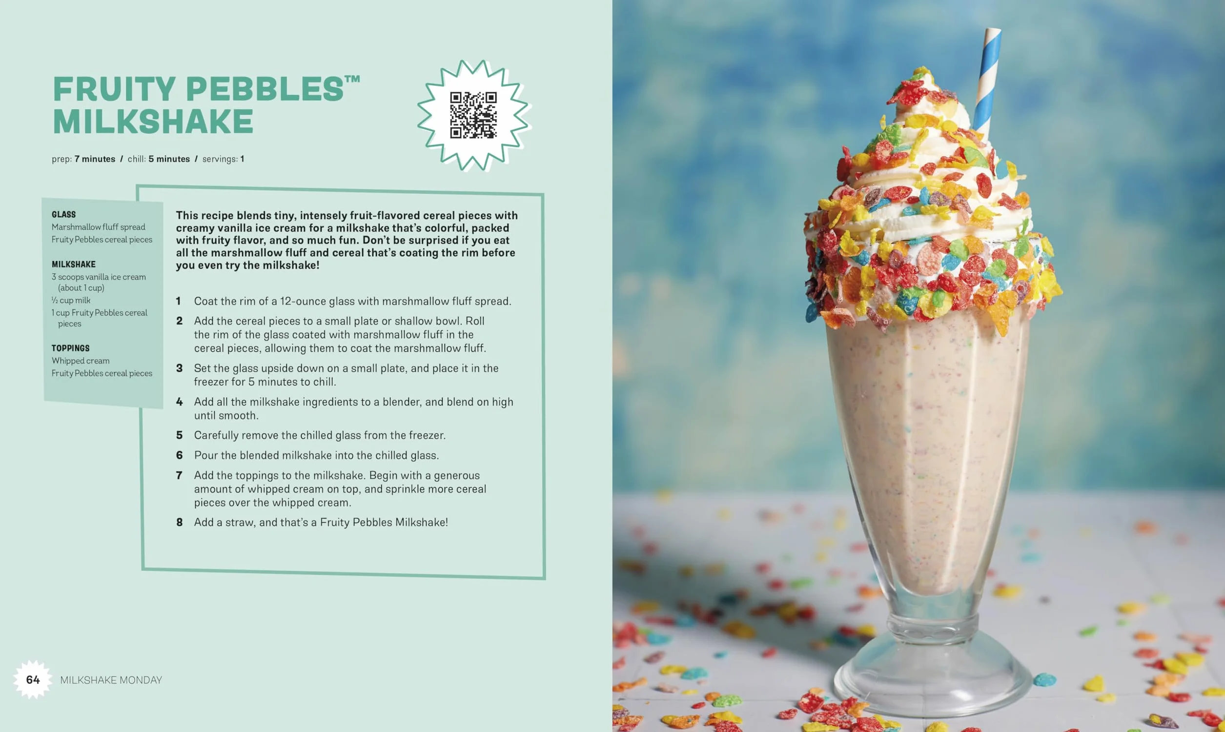 Milkshake Monday: 80+ Frosty Treats to Make Any Day Special: A Cookbook