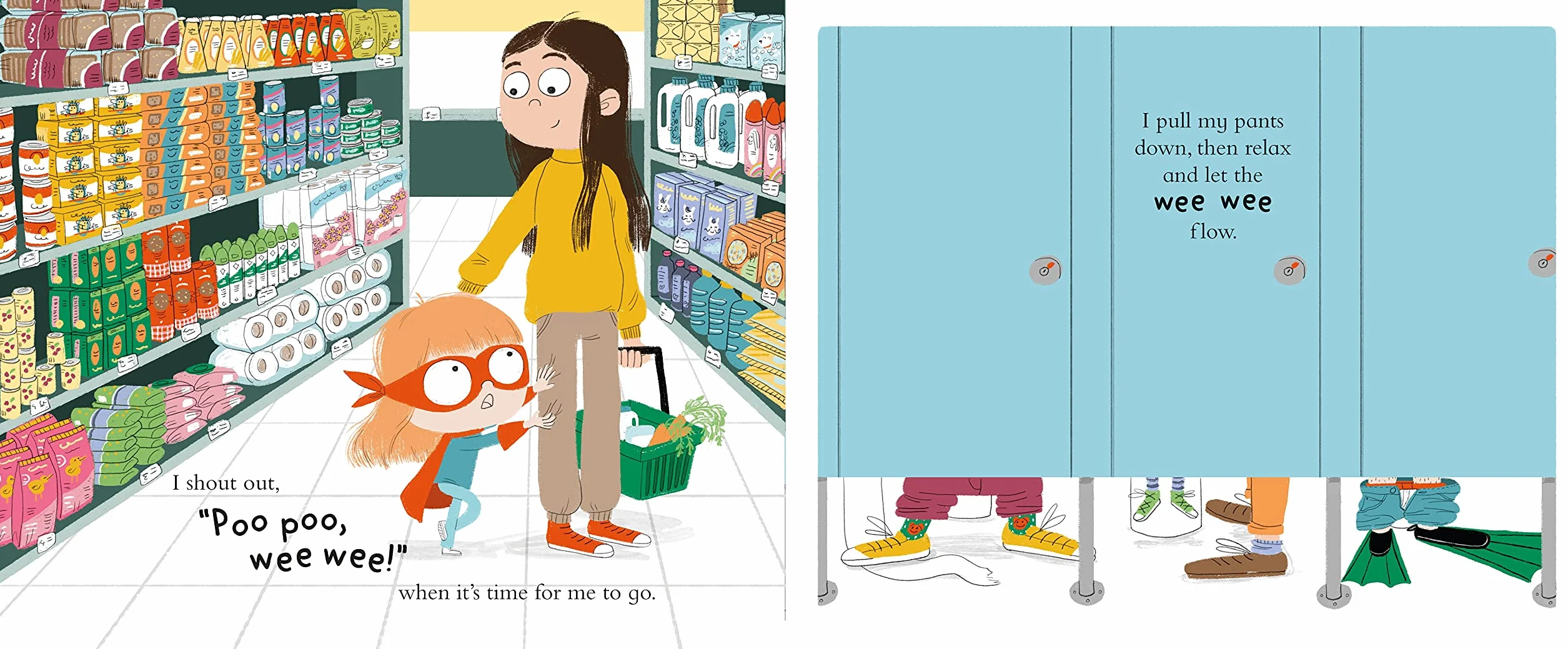 Poo Poo Bum Bum Wee Wee: A rhyming toilet training book