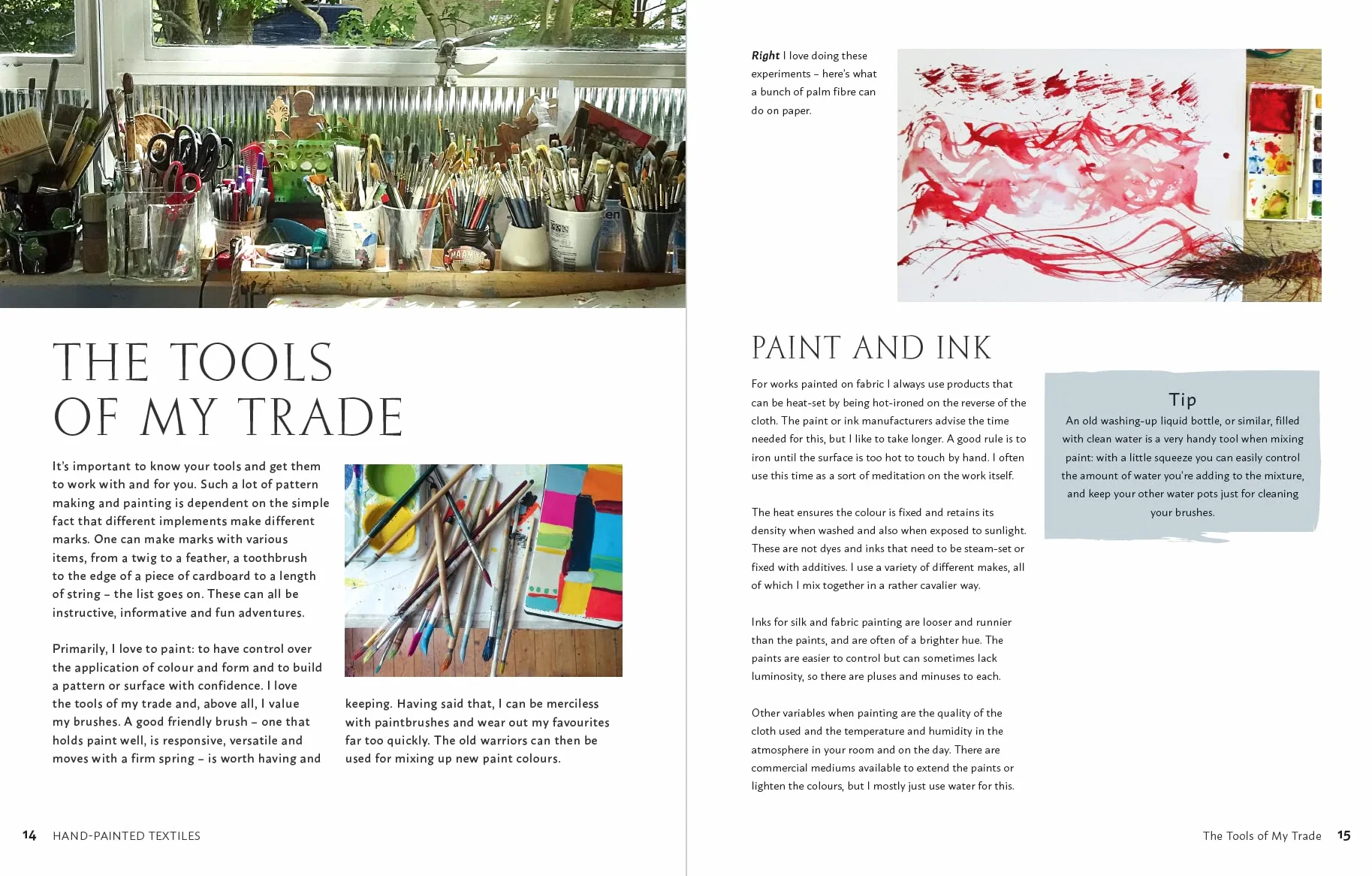 Hand-painted Textiles: A Practical Guide to the Art of Painting on Fabric