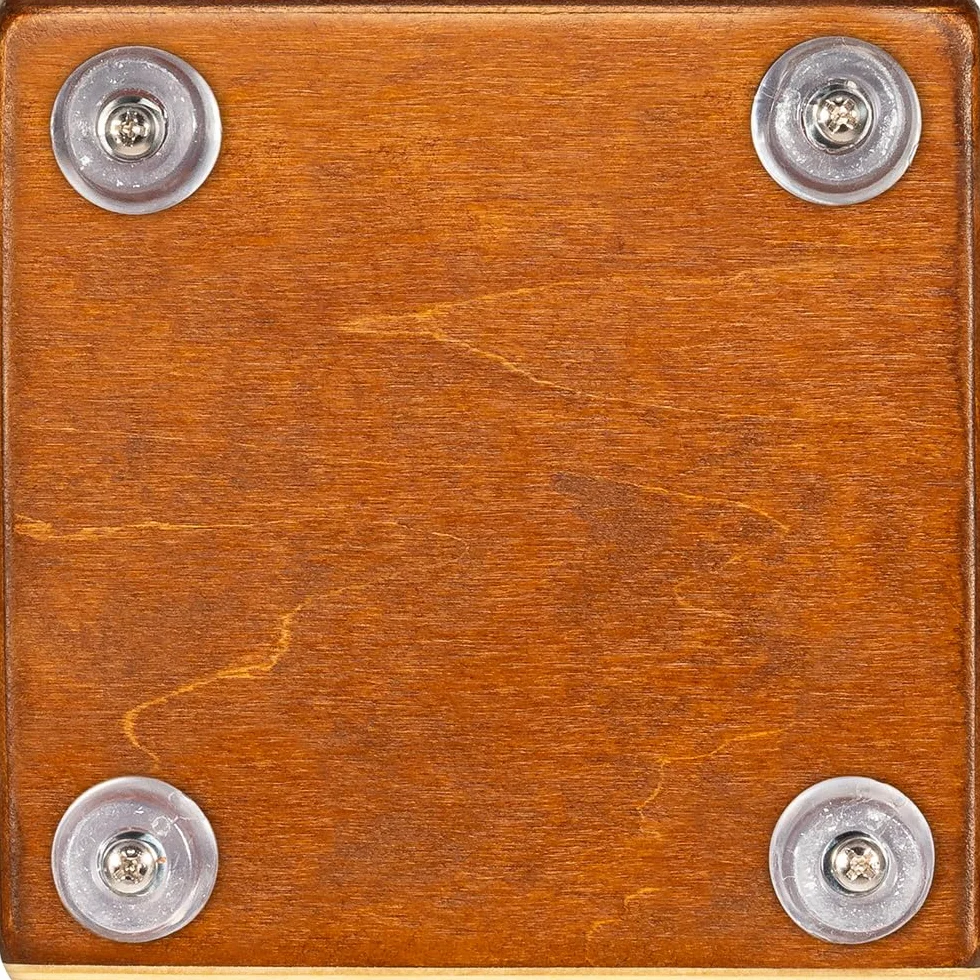 Meinl Percussion Mini Cajon Drumbox – Pomysł Na Prezent Dla Muzyków – Prezent Dla Dzieci i Dorosłych – Panel Przedni Brzoza Bałtycka (MC1AB-B)