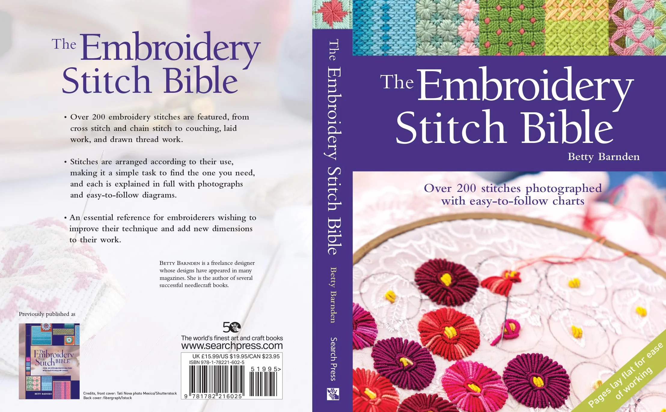 The Embroidery Stitch Bible: Over 200 Stitches Photographed with Easy-To-Follow Charts