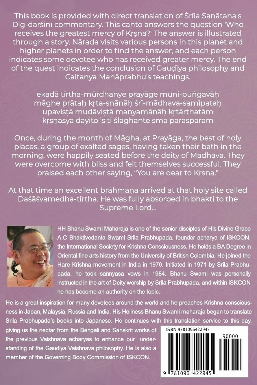 Bṛhad Bhāgavatāmṛta, Canto 1: A story of Nārada's quest