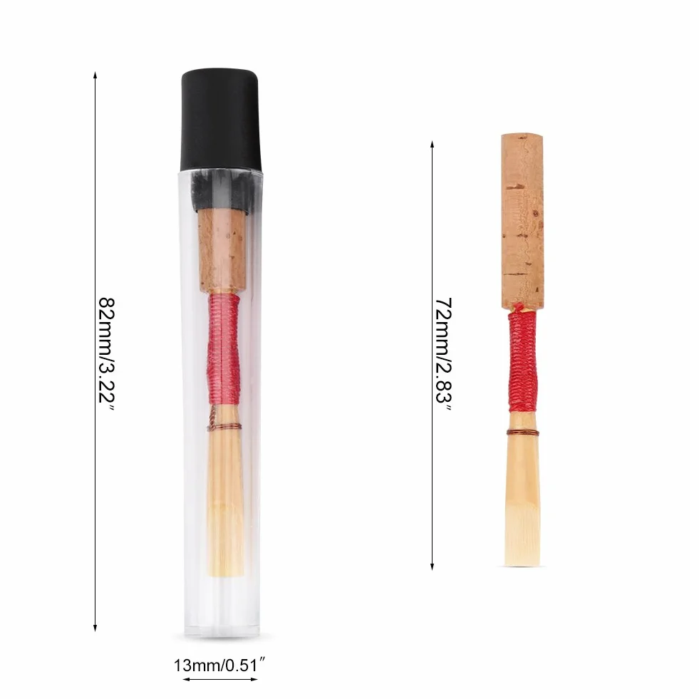5 sztuk stroików do oboju oboe reed mi?kkie, ?redniej wytrzyma?o?ci, r?cznie robione, trwa?e i mocne akcesoria cz??ci zamienne do instrumentów d?tych oboe reeds Muziekinstrumenten