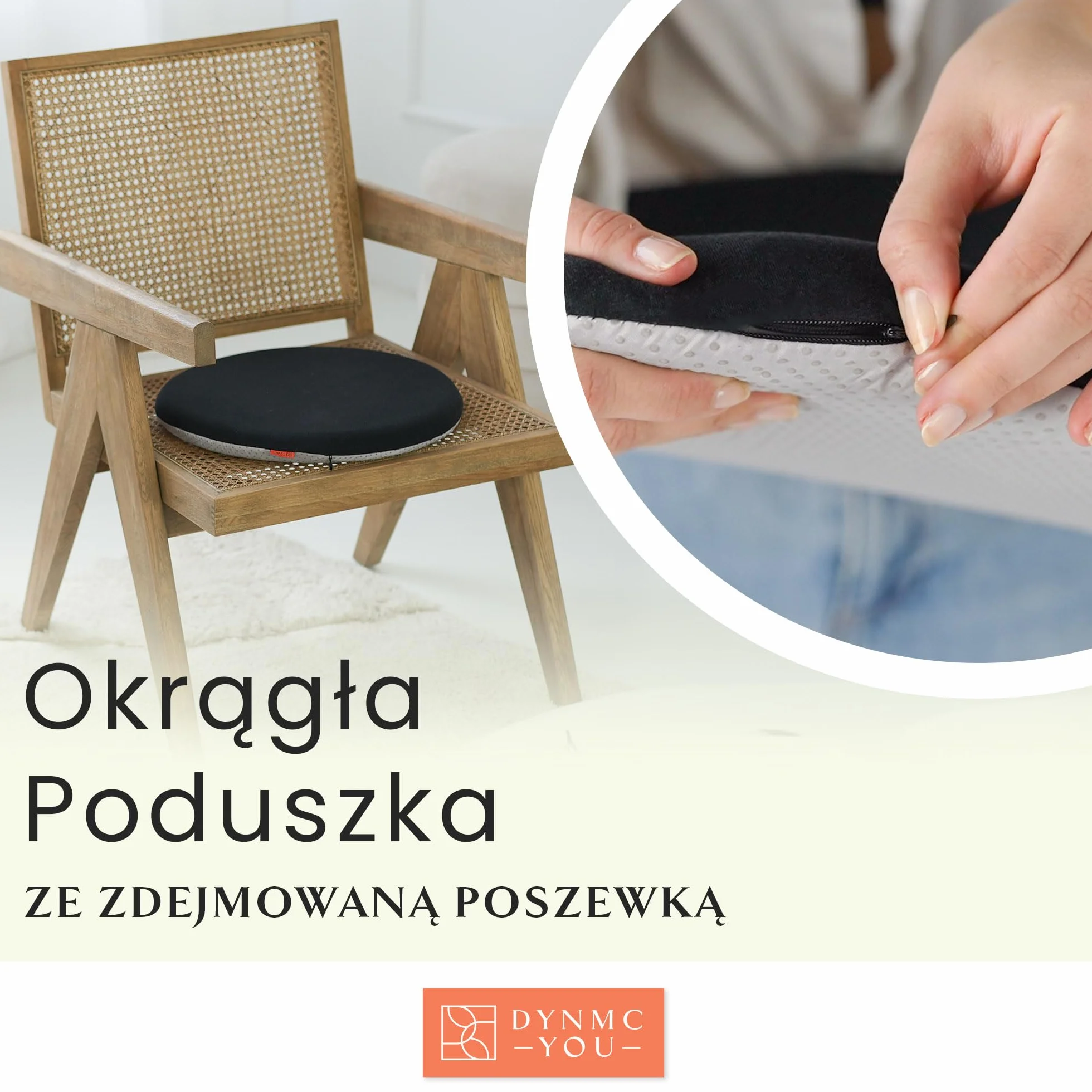 MC004 MC005_Round (Czarny okrągły zestaw 2 szt)