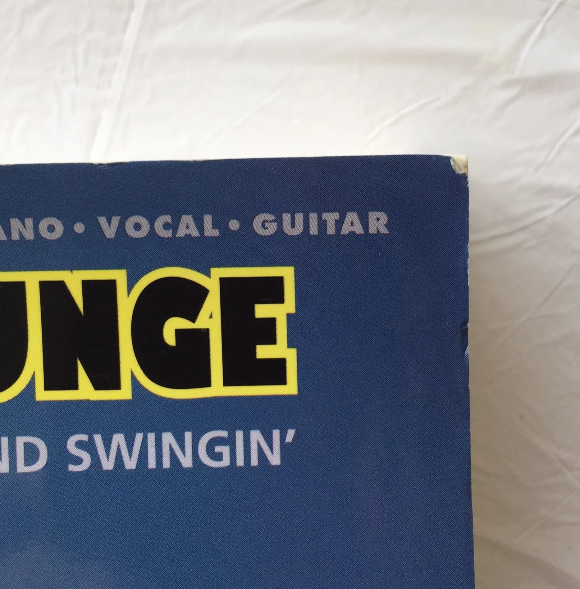 Cocktail lounge piano, voix, guitare: Piano/Vocal/Guitar