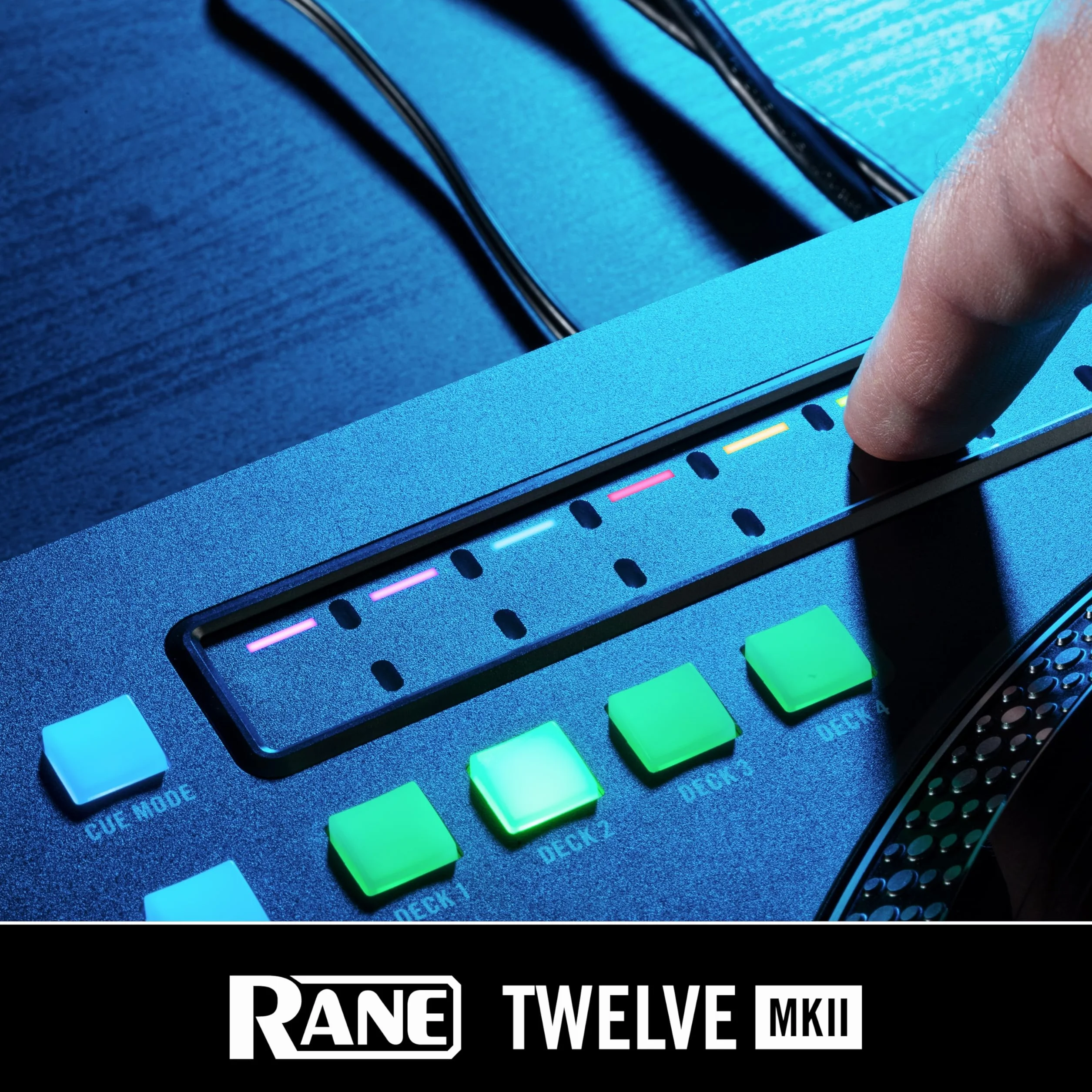 RANE TWELVE MKII - Kontroler MIDI Dla DJ-ów z Napędzanym Talerzem ze Sterowaniem USB MIDI i DVS do Traktora, Virtual DJ i Serato DJ