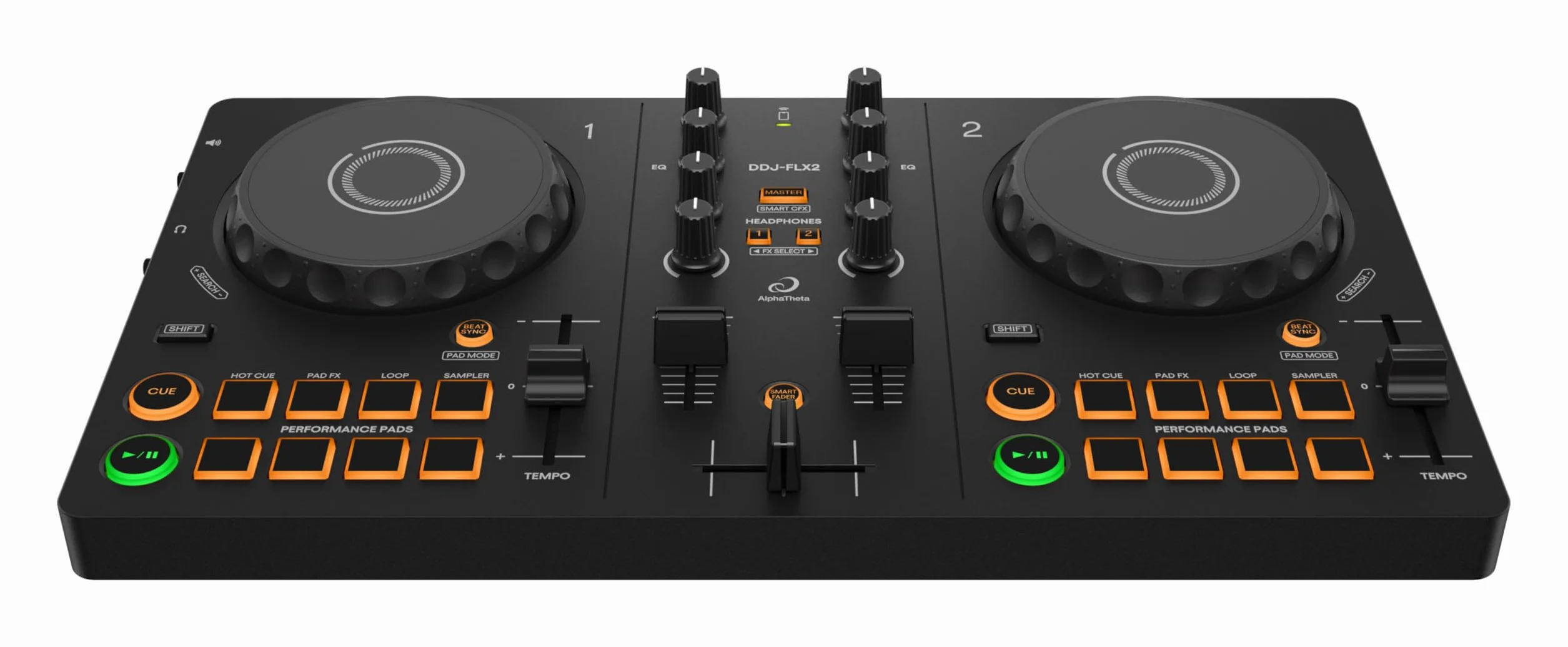 AlphaTheta DDJ-FLX2 Control ladora DJ 2 Canales
