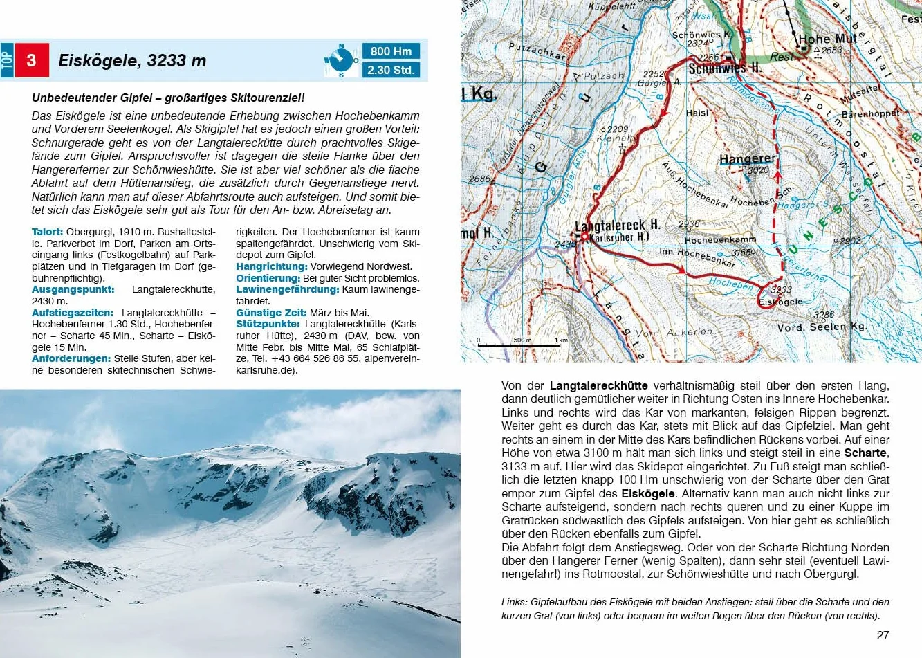 Ötztal - Silvretta: Pitztal - Kauertal - Oberinntal - Paznaun. 52 Skitouren mit GPS-Tracks