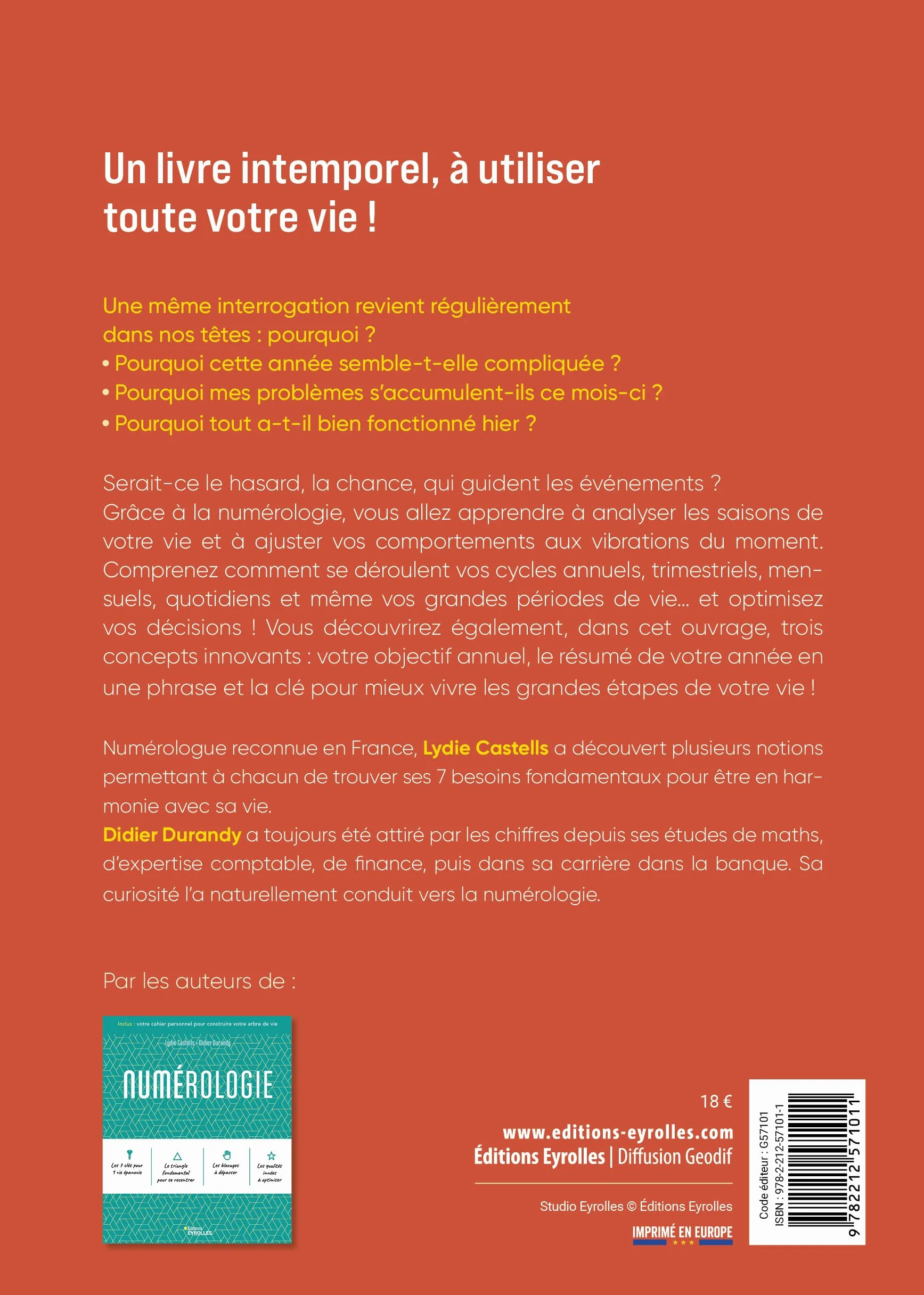 Numérologie, votre année personnelle: Comment intégrer le facteur temps dans votre vie pour faciliter vos choix