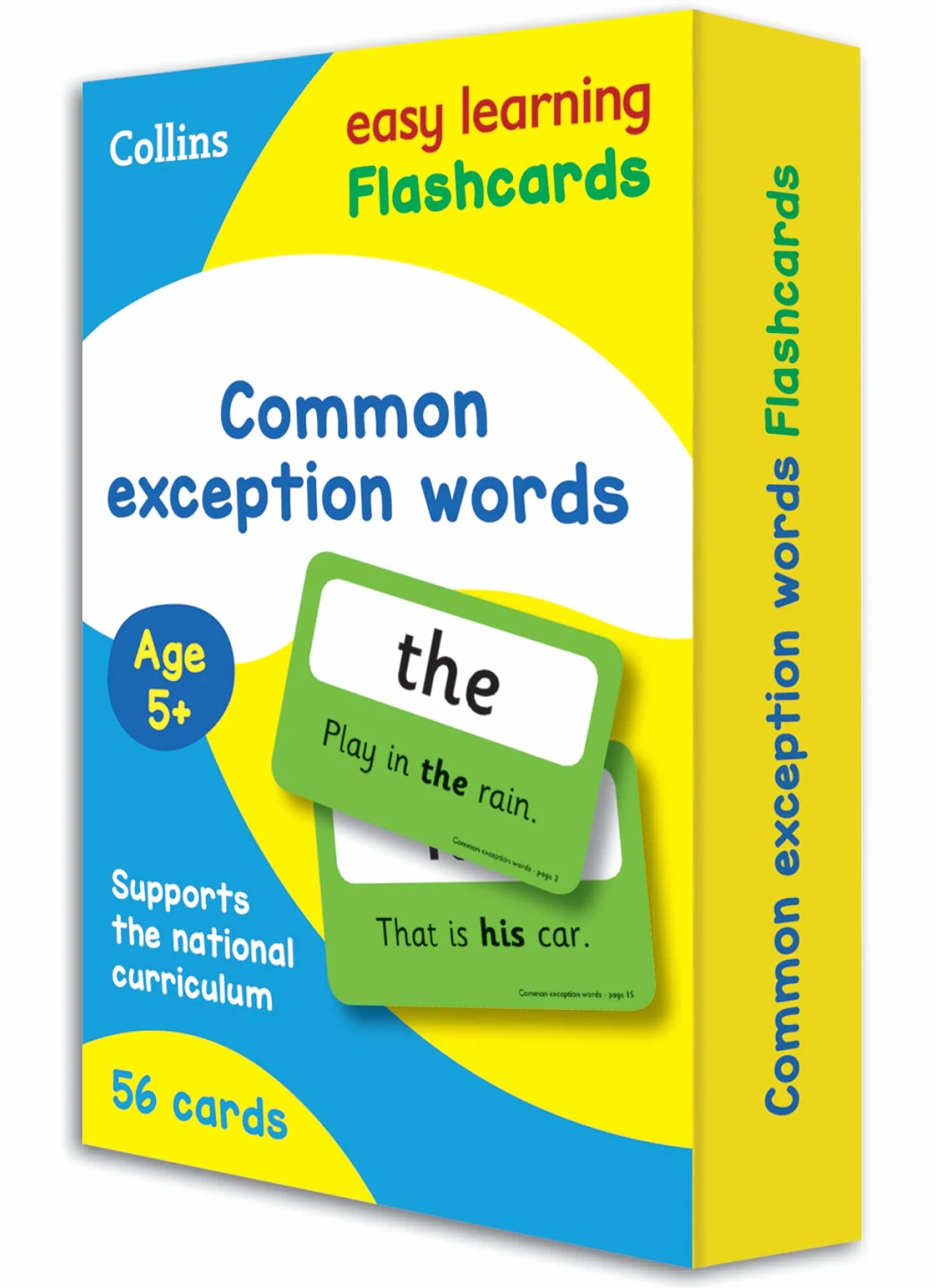 Common Exception Words Flashcards: Ideal for home learning