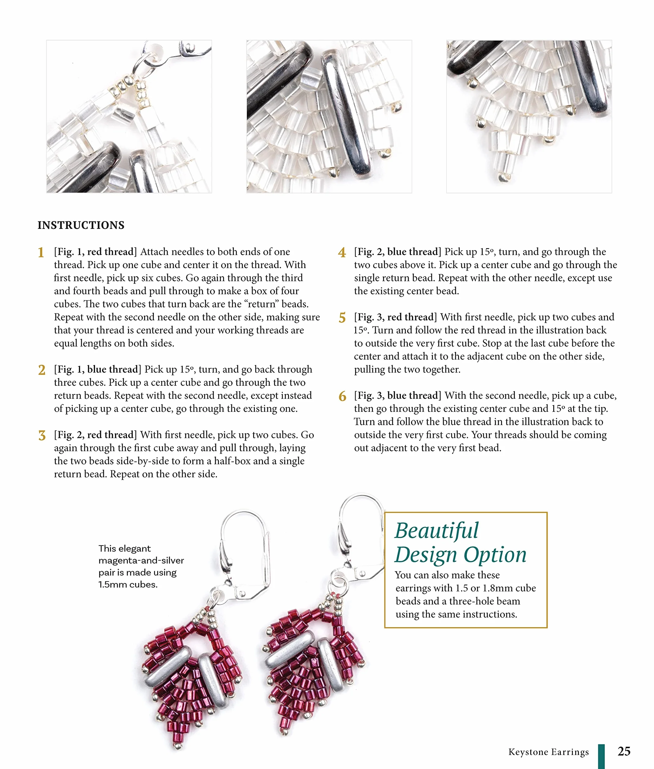Best of Two-Hole Bead Stitching: Making Beautiful Earrings, Bracelets and Necklaces for a Timeless Jewelry Wardrobe