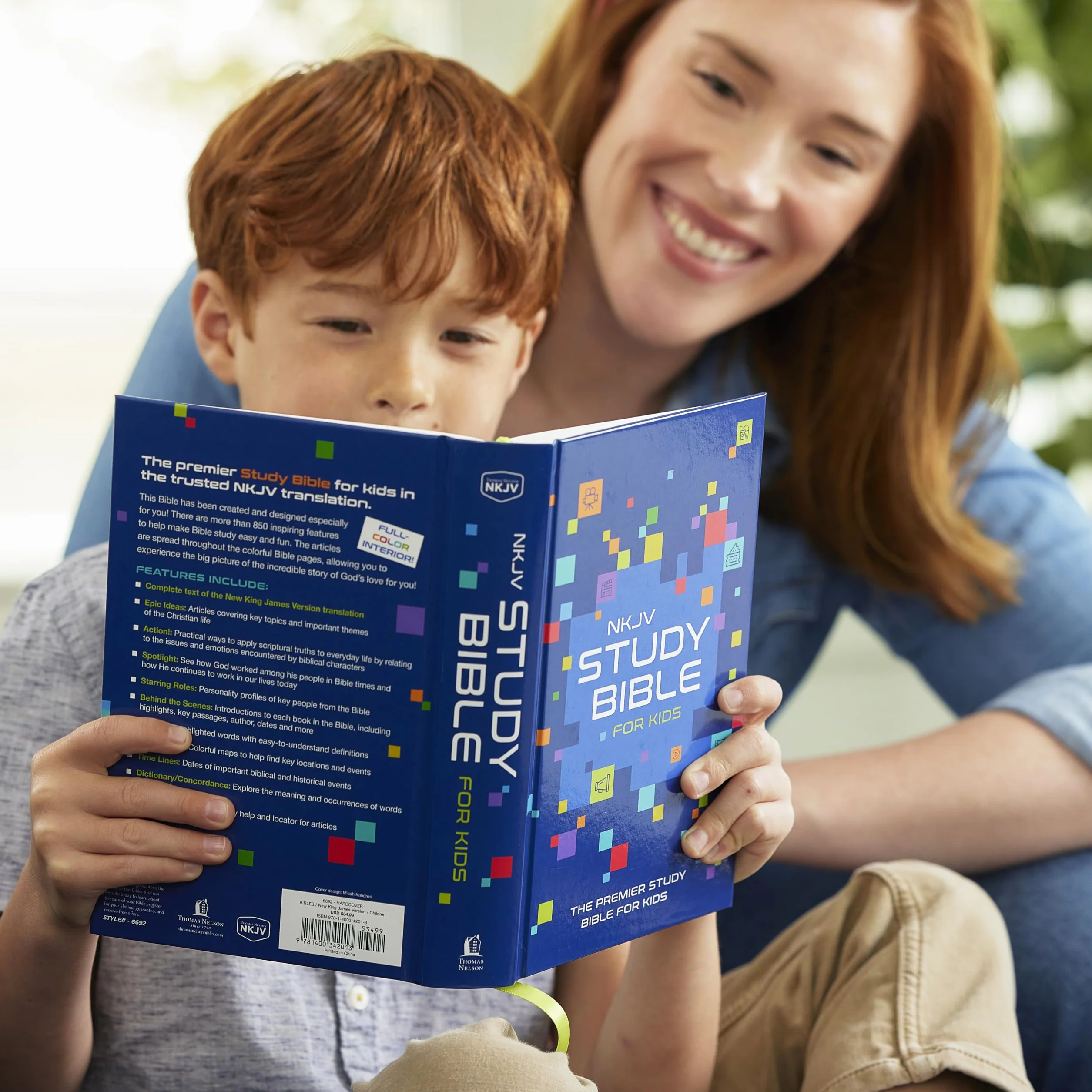 NKJV Study Bible for Kids, Hardcover: The Premier Study Bible for Kids: The Premier Study Bible for Children (Ages 7-12)