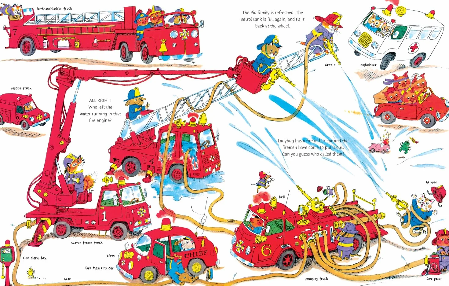 Cars and Trucks and Things That Go: Kids will love discovering all kinds of fun vehicles in this illustrated children’s book classic