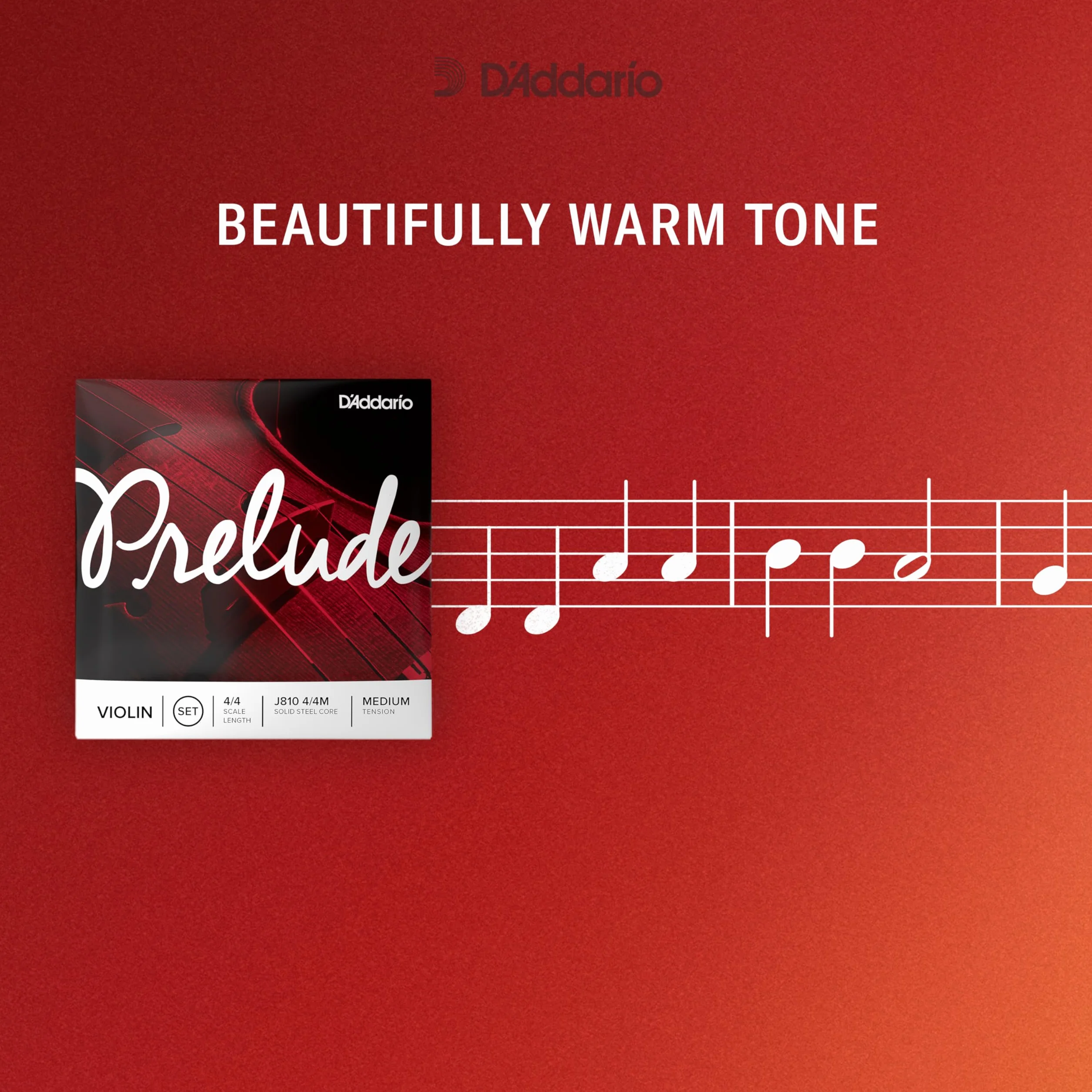 D'Addario Prelude Pojedyncza struna A do wiolonczeli, skala 1/8, średnie napięcie