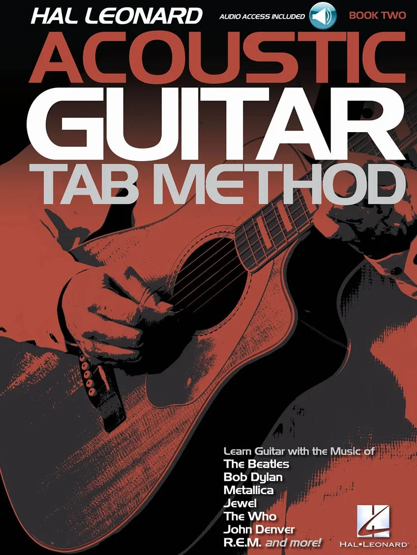 Hal Leonard Acoustic Guitar Tab Method - Book 2 - Book/Online Audio