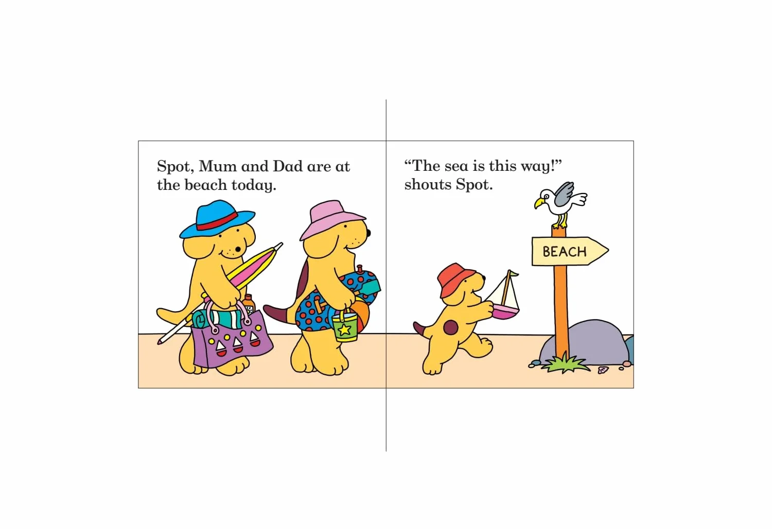 Find Spot at the Beach: A Lift-the-Flap Story