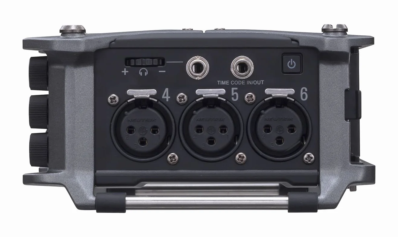 ZOOM F6 Rejestrator Polowy – Profesjonalny 6-Kanałowy 14-Ścieżkowy Rejestrator Audio z 32-Bit, Podwójnym Przetwornikiem A/D, Timecode – Do Podcastów, Filmu, Nagrywania na Żywo – Wersja UE – Antracyt