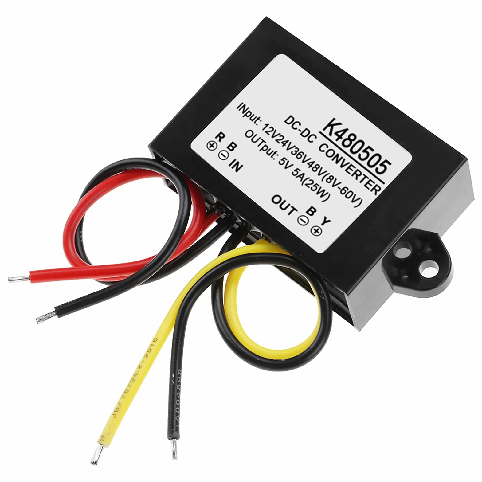DC-DC zasilacz obniżający napięcie 12V/24V/36V/48V do 5V 5A zasilacz obniżający napięcie