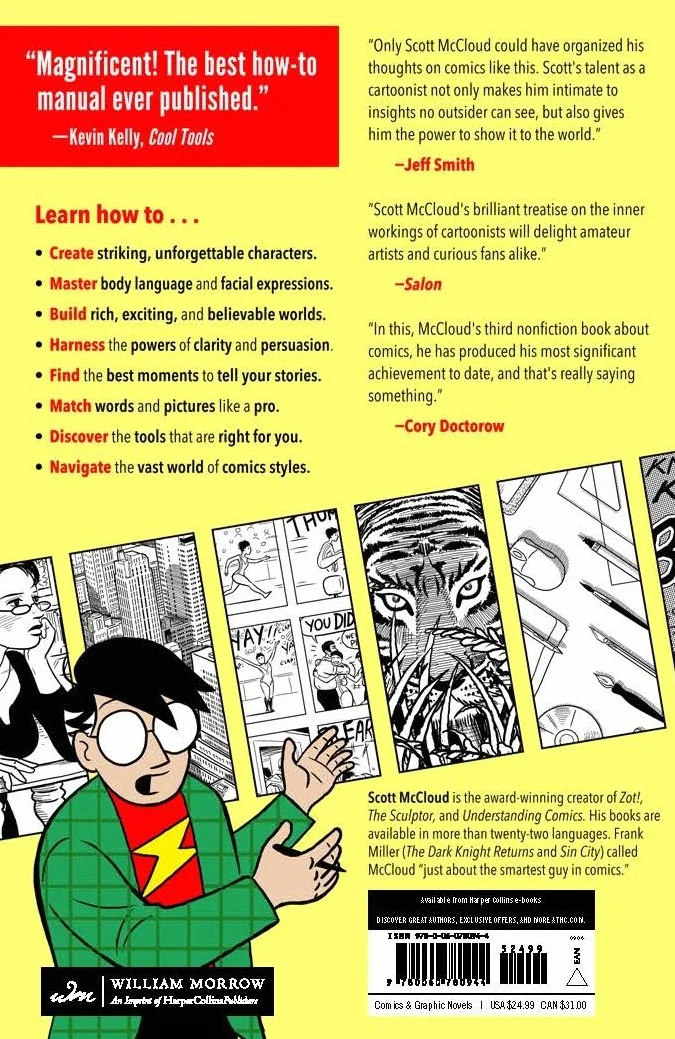 Making Comics: Storytelling Secrets of Comics, Manga and Graphic Novels