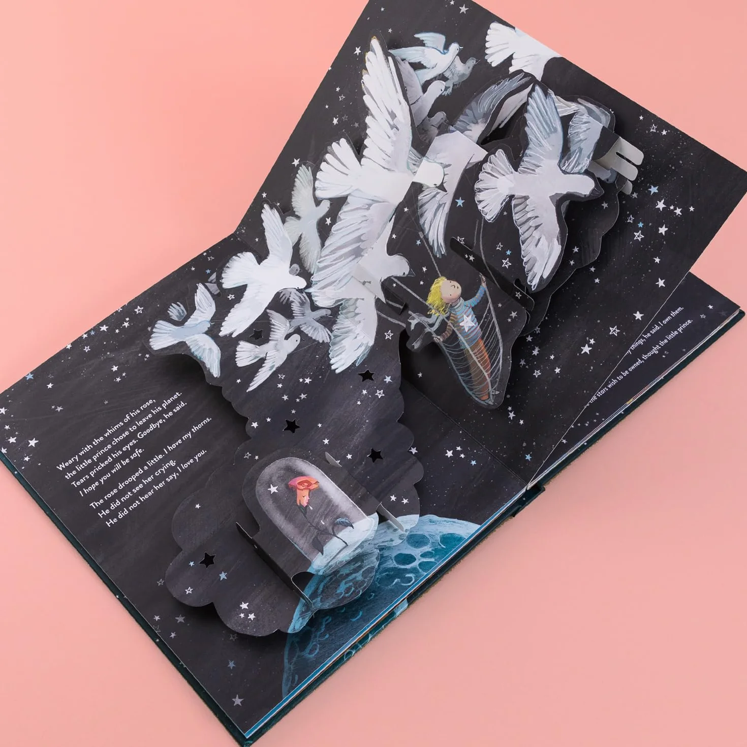 The Little Prince: The beloved classic children’s fable, adapted as a illustrated pop-up book for a new generation of young readers.