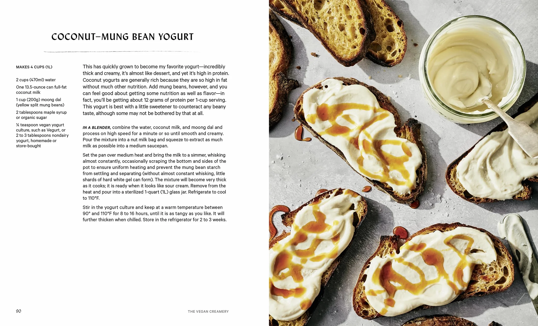 The Vegan Creamery: Plant-Based Cheese, Milk, Ice Cream, and More (a Cookbook)