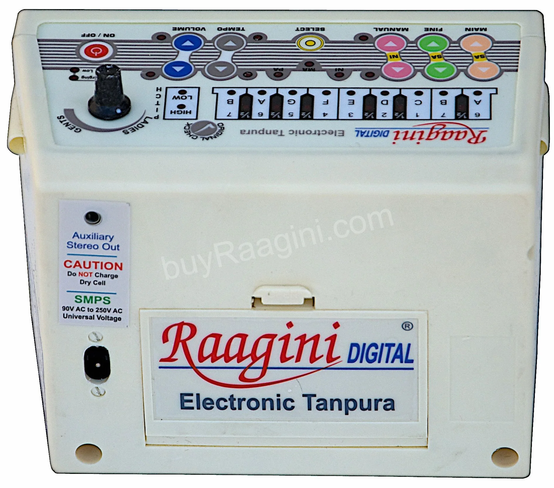 Raagini Cyfrowa elektroniczna tanpura od Sound Labs - Tambura (PDI-DG)