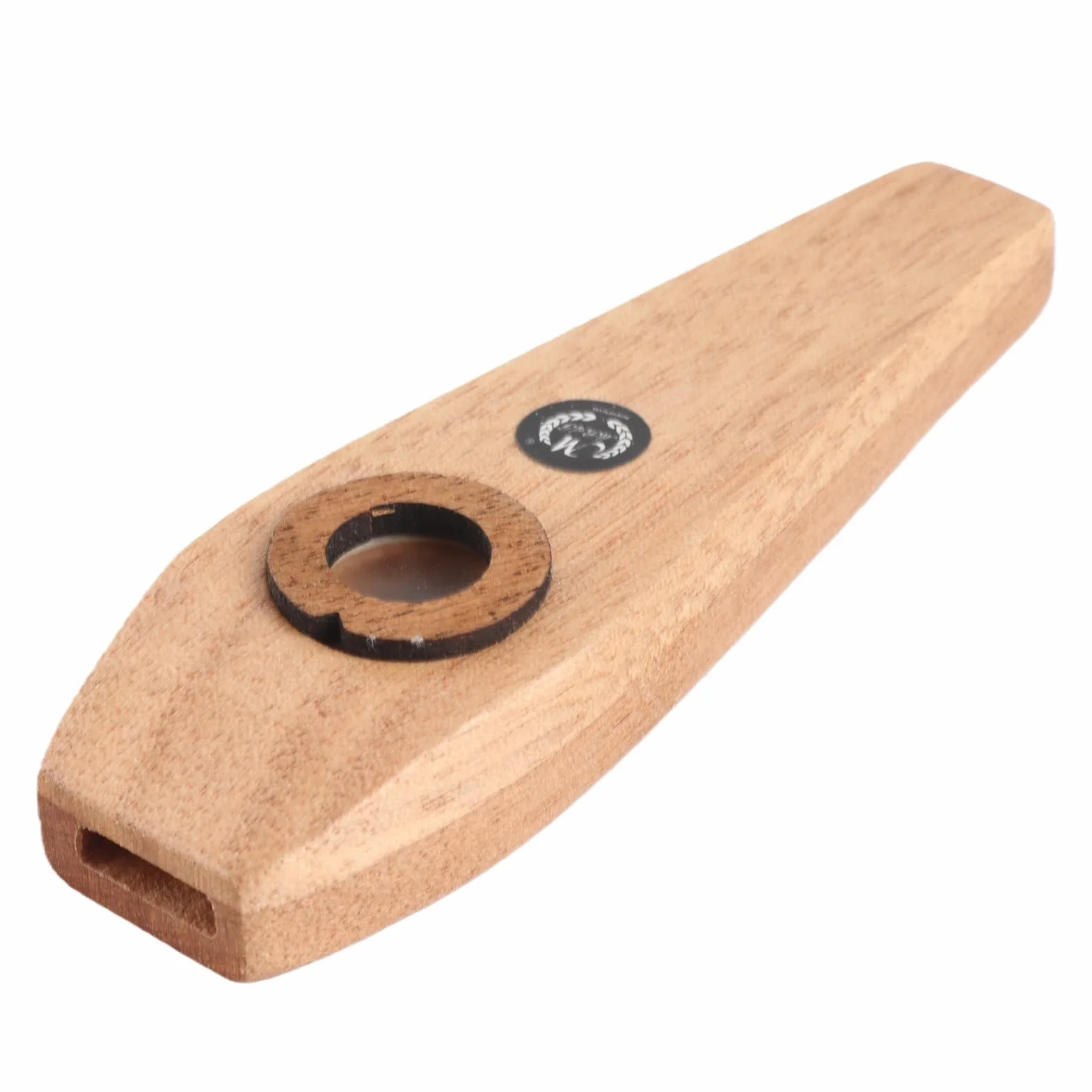 Drewniane Kazoo z 2 Fletami Membranowymi Gitara Ukulele Towarzyszyć Instrumentom Muzycznym dla Początkujących Muzyki