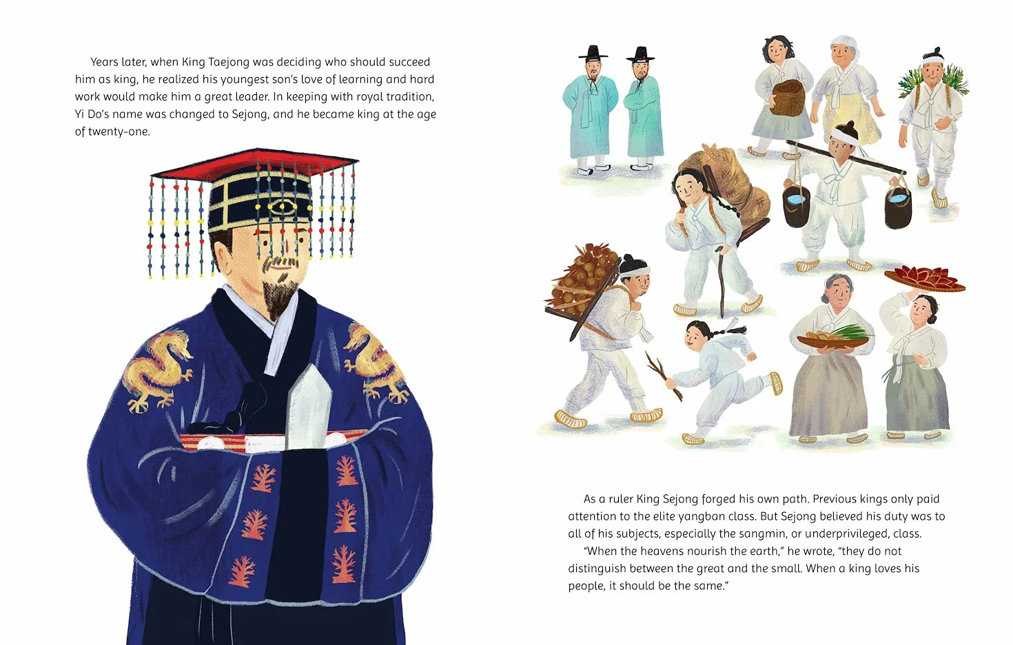 King Sejong Invents an Alphabet