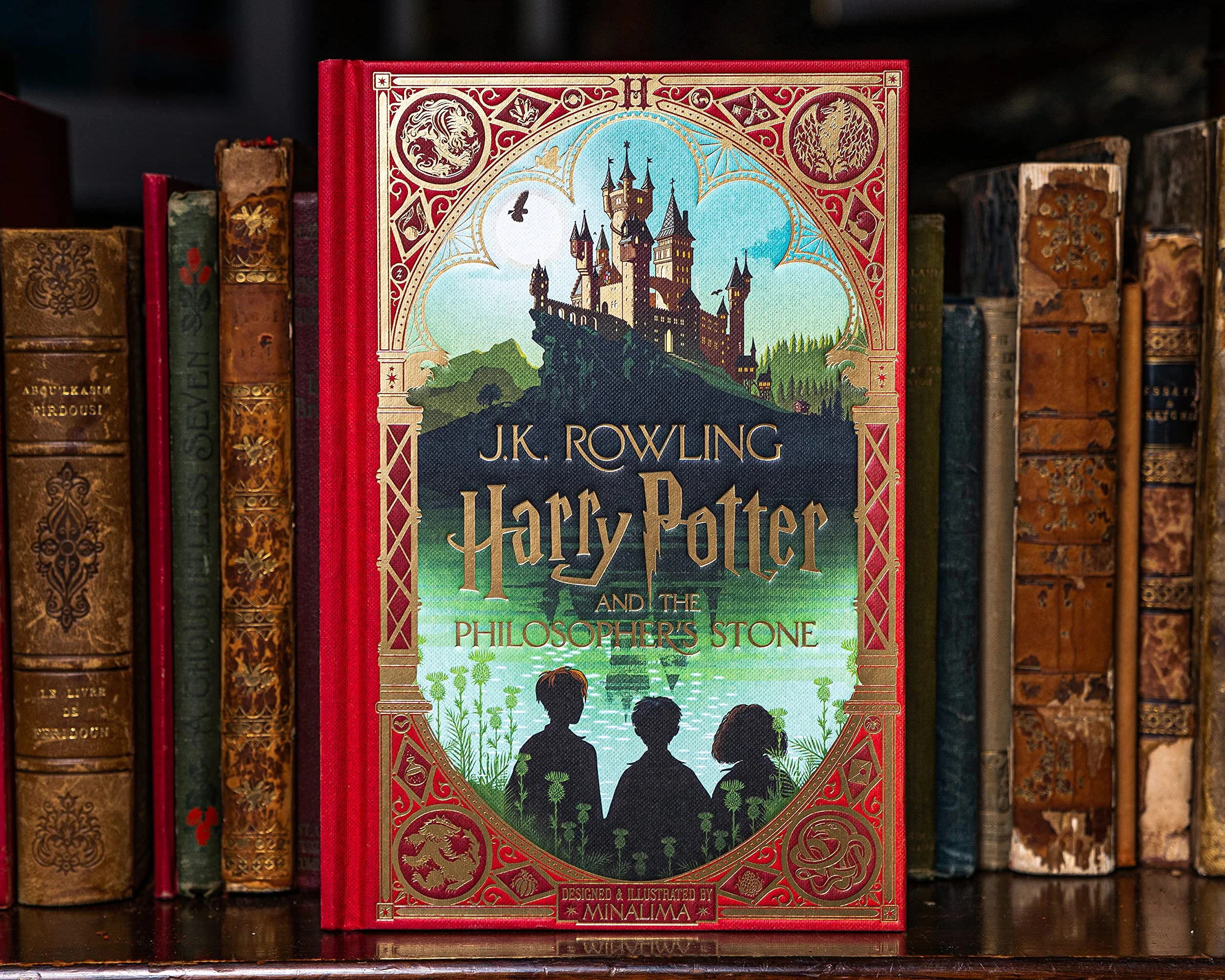 Harry Potter 1 and the Philosopher's Stone. MinaLima Edition: Minalima Illustrated Edition: A sumptuously illustrated gift book with magical interactive surprises