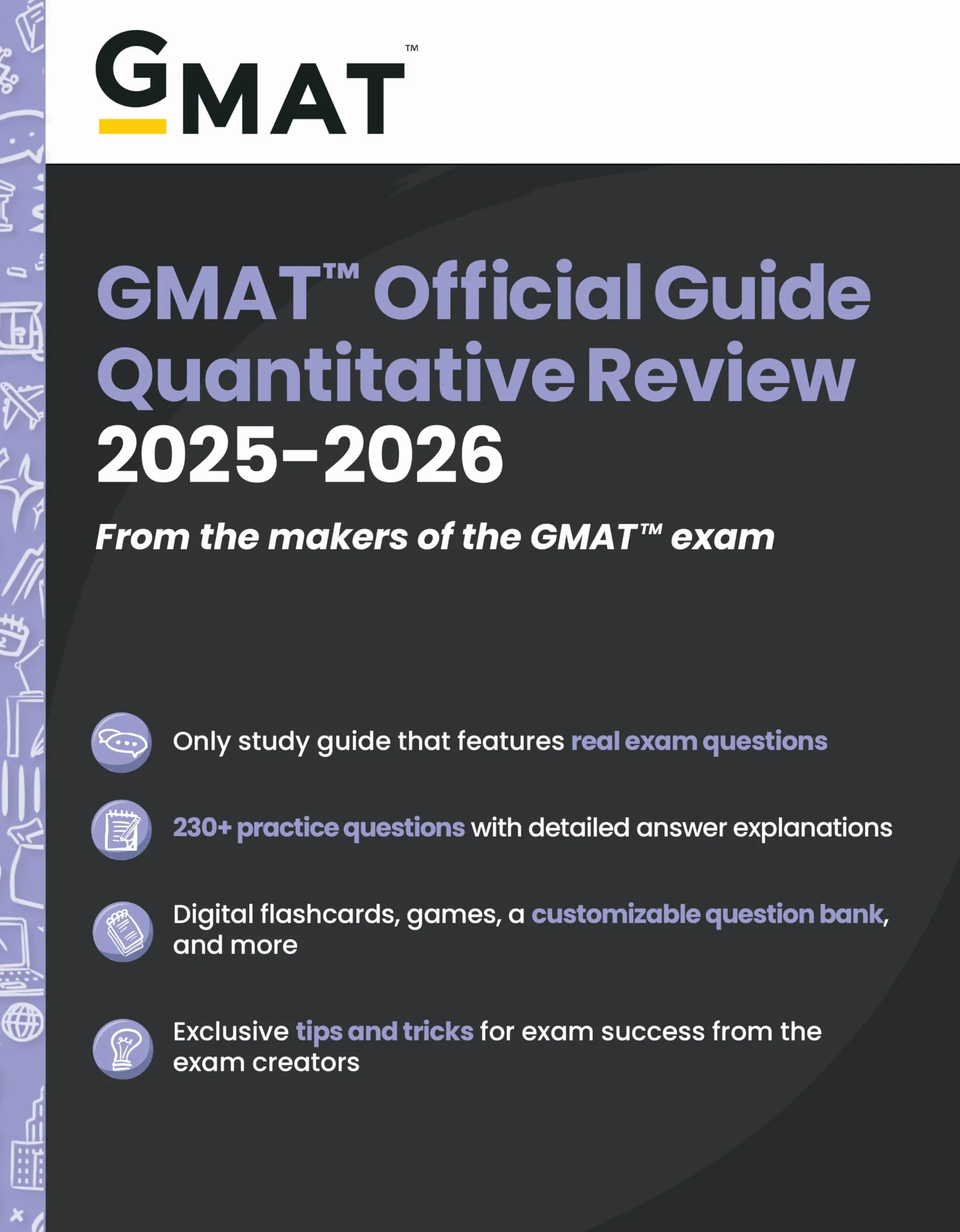 GMAT Official Guide Quantitative Review 2025-2026: Book + Online Question Bank