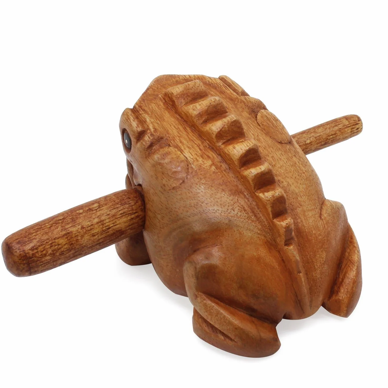 Drewniany instrument muzyczny żaba Croaking zabawka Güiro instrument perkusyjny dla dorosłych, grupy