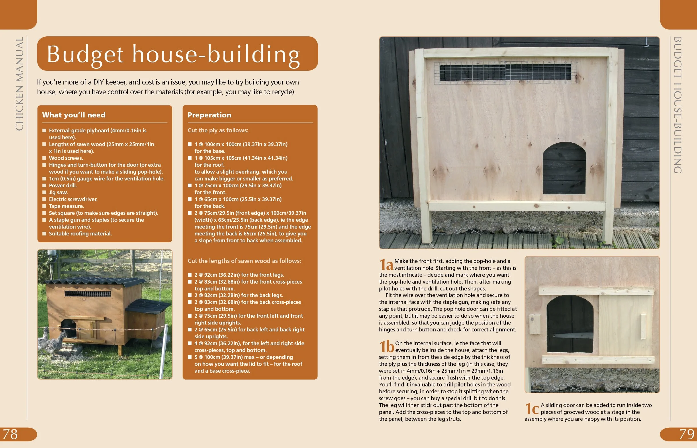 Chicken Manual: The complete step-by-step guide to keeping chickens