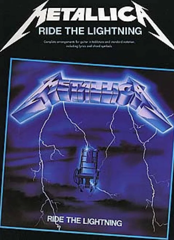 Metallica: ride the lightning guitar (tab edition) guitare
