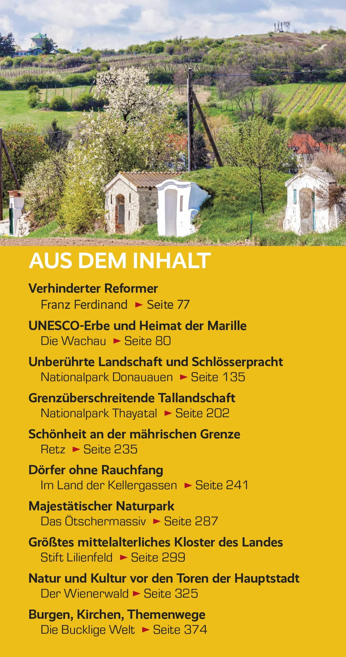 TRESCHER Reiseführer Niederösterreich: Wachau, Waldviertel, Weinviertel, Mostviertel, Wienerwald und Wiener Alpen