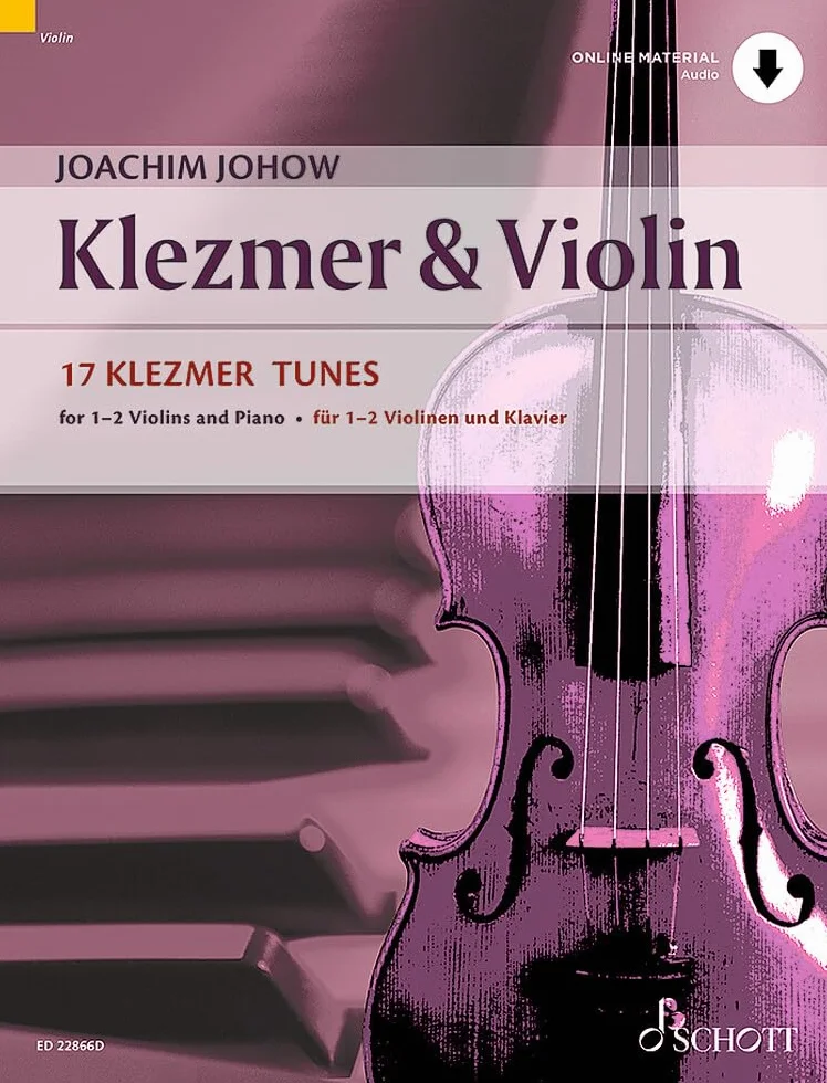 Klezmer & Violin: 17 Klezmer Tunes. 1-2 violins and piano; double bass ad libitum.