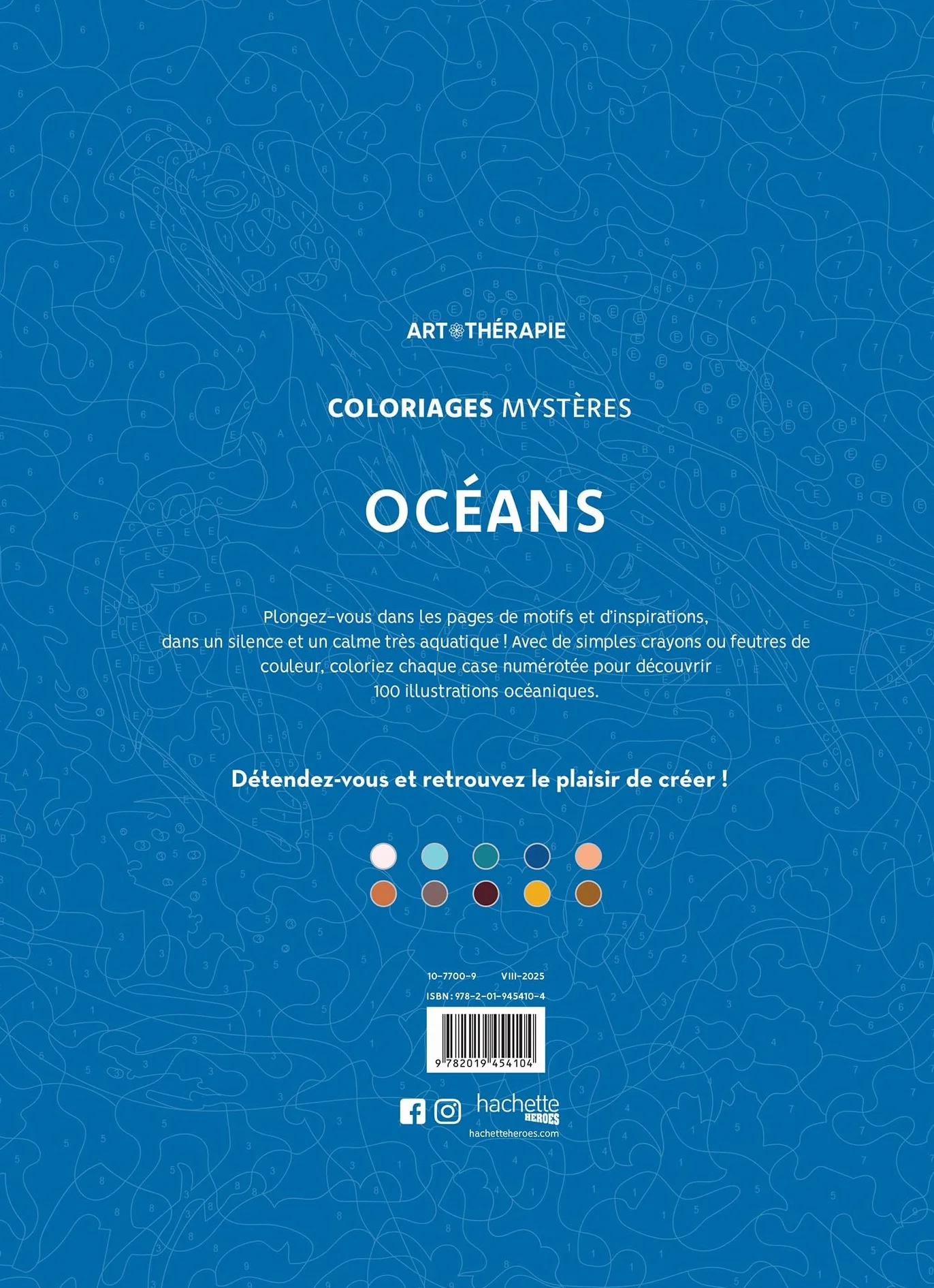 Coloriages mystères - Océans