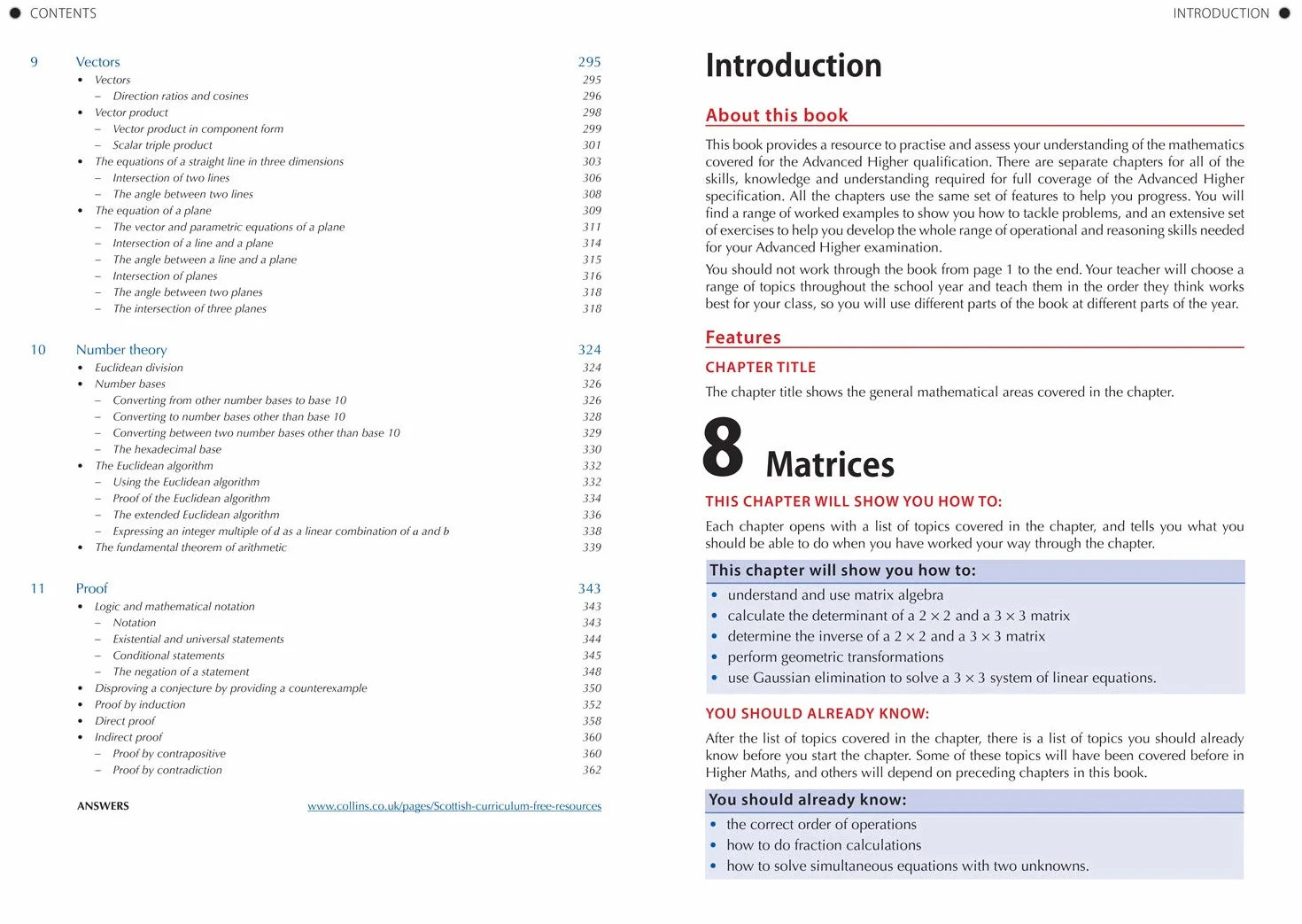 Advanced Higher Maths: Comprehensive textbook for the CfE