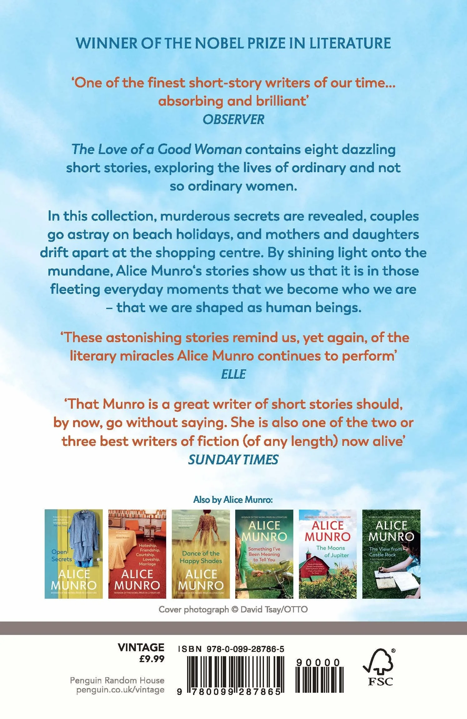 The Love of a Good Woman: Winner of the Nobel Prize in Literature