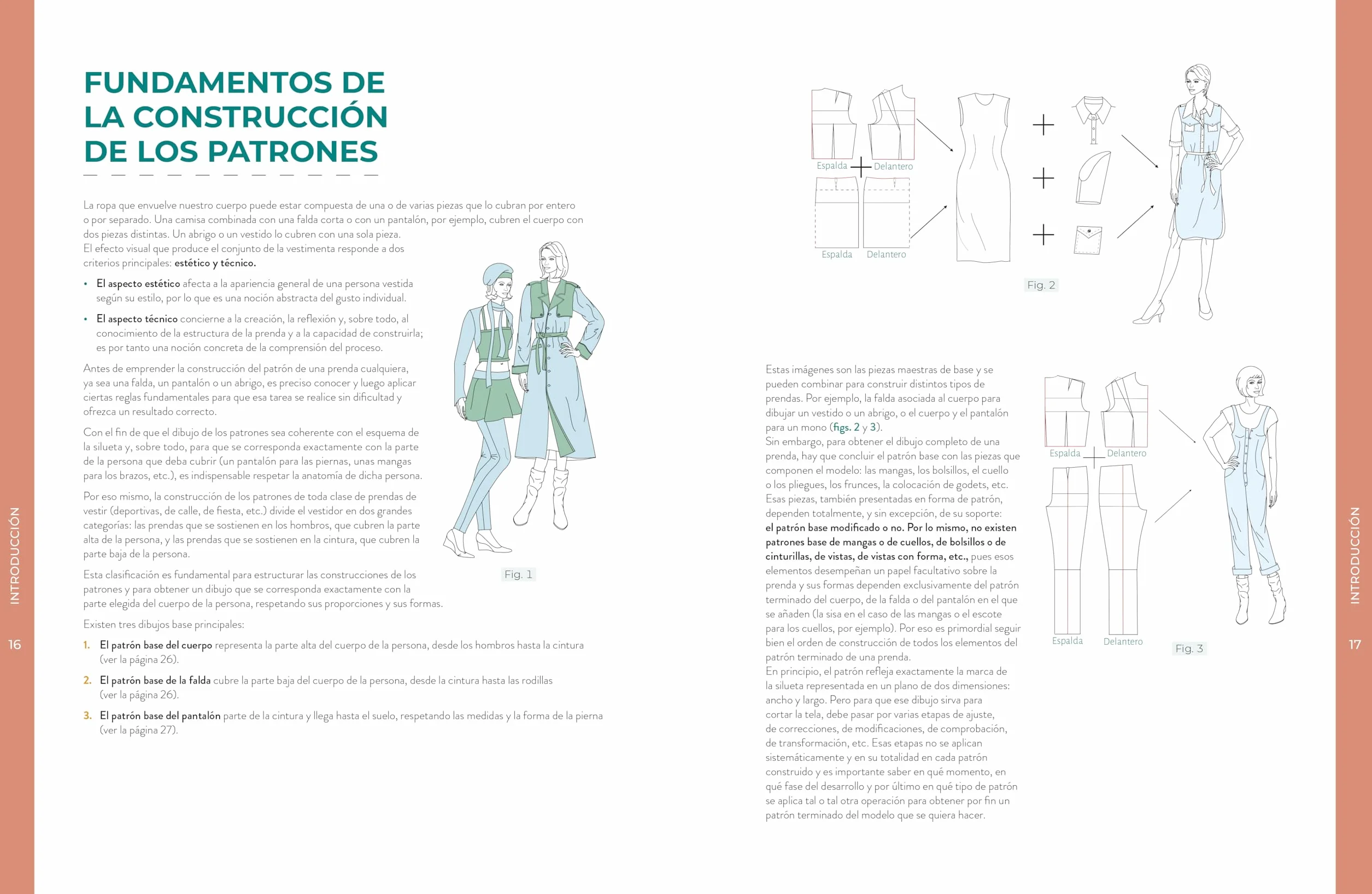 Realizar patrones de costura a medida: Construcción y bases de transformación