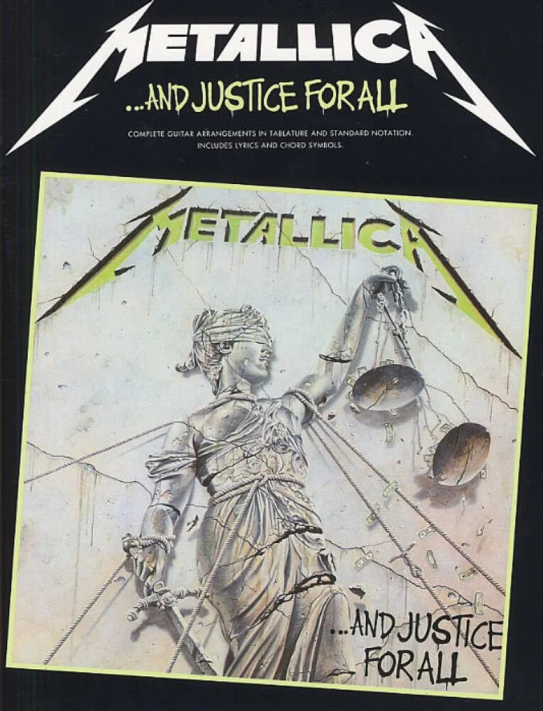 Metallica: ...and justice for all guitar tab edition guitare
