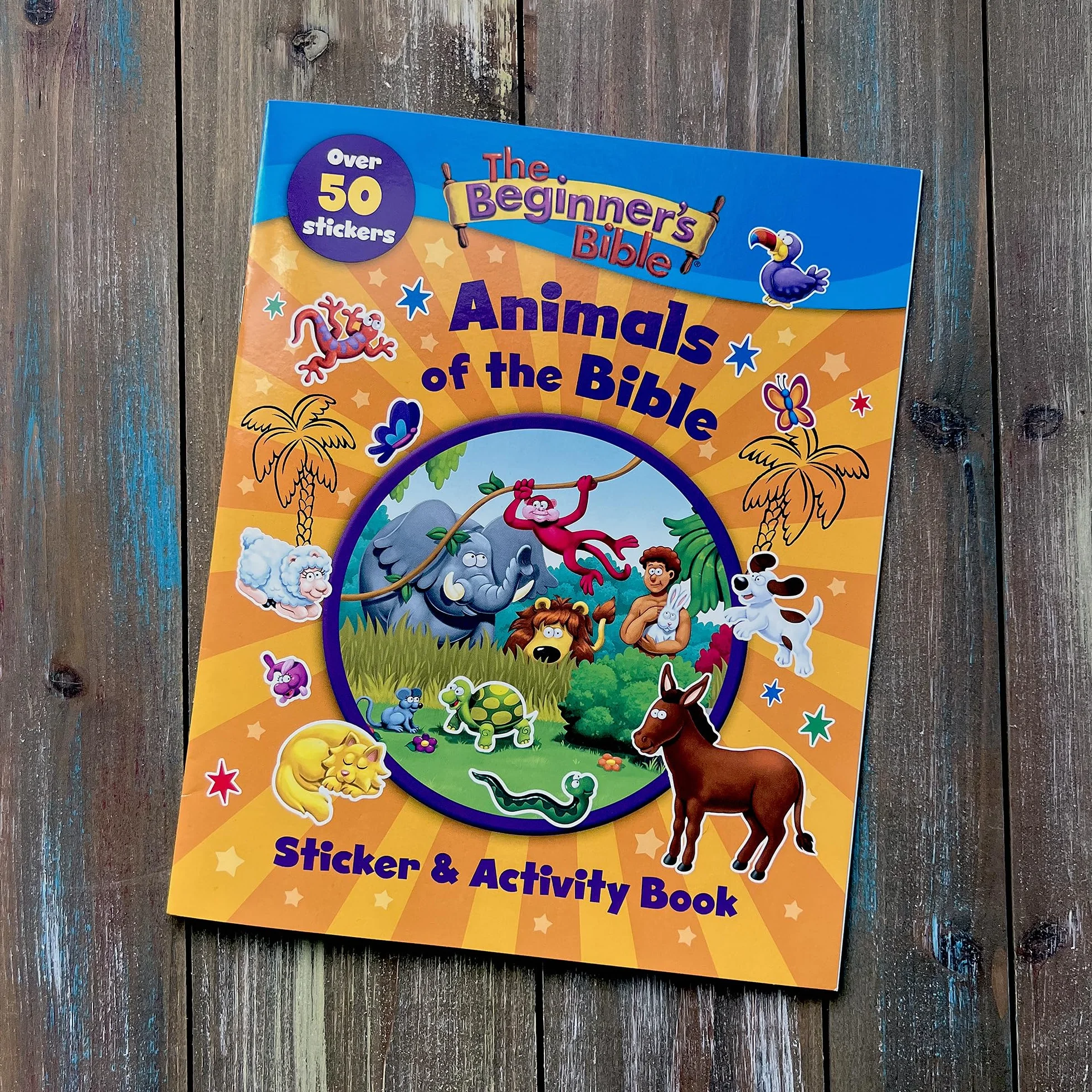 The Beginner's Bible Animals of the Bible Sticker and Activity Book
